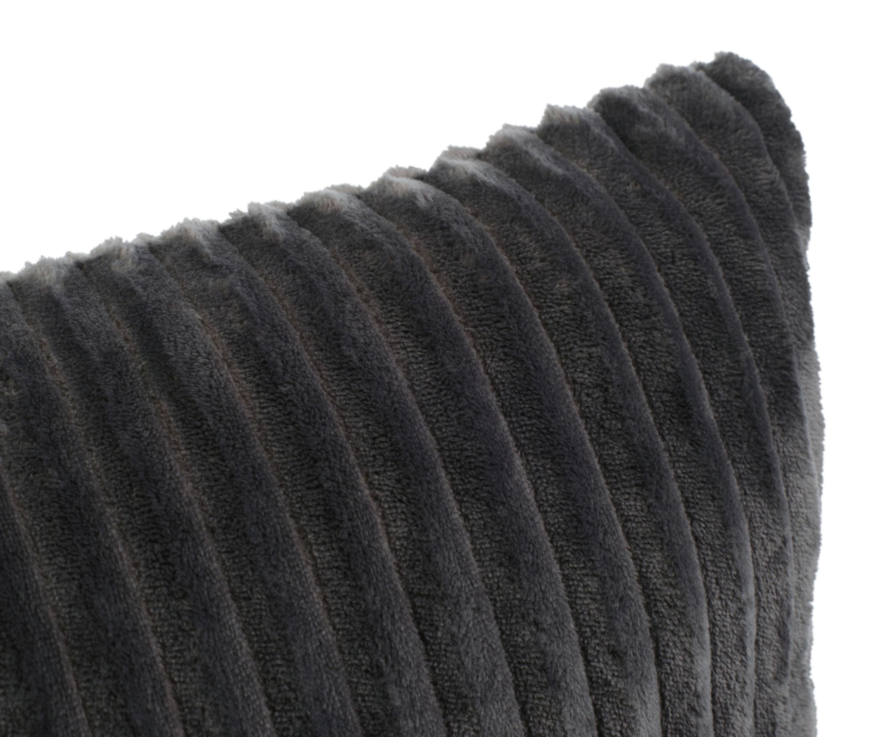 Pillows (stuffed) Cord Optik 50x50 anthracite