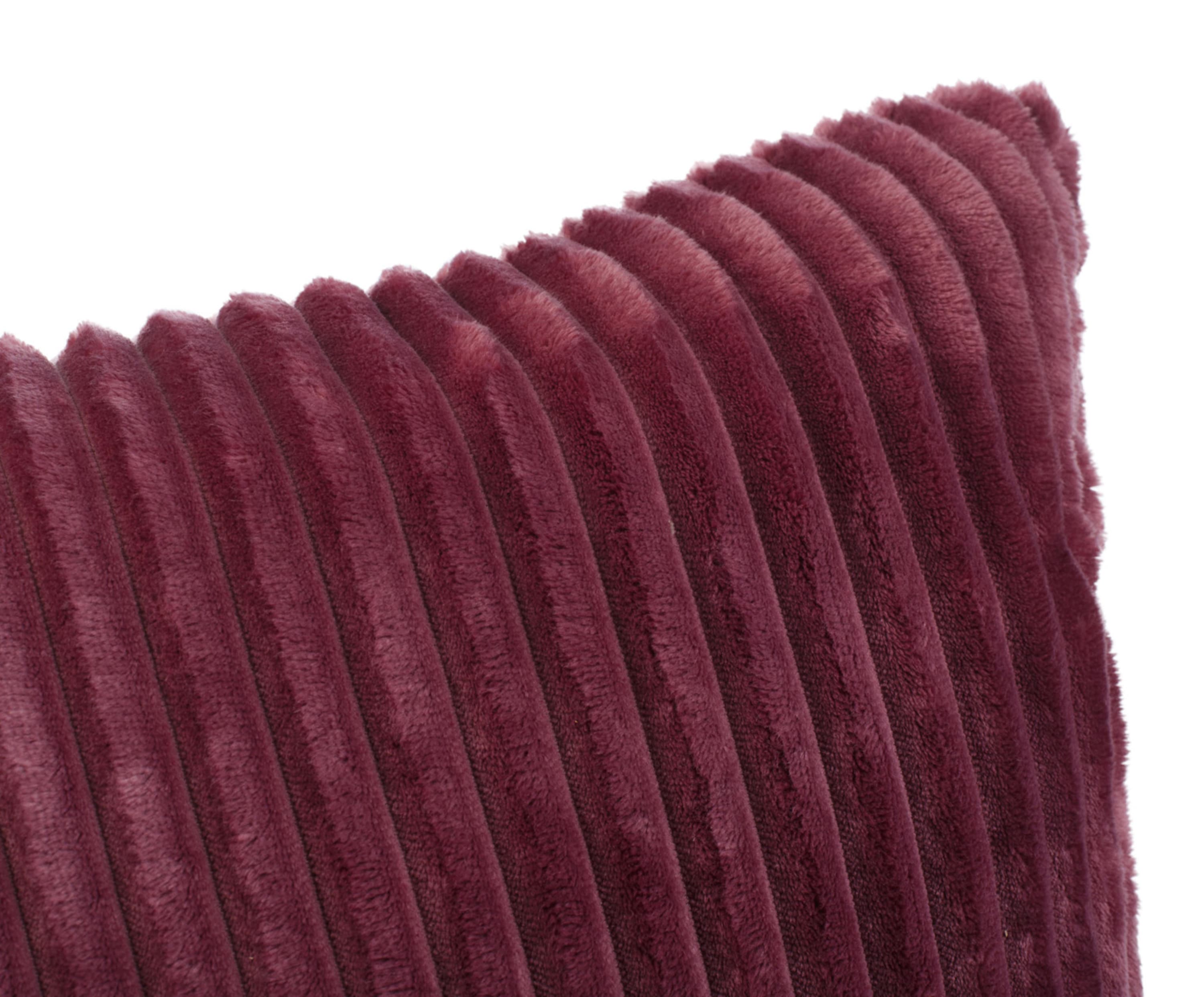 Pillows (stuffed) Cord Optik 50x50 berry