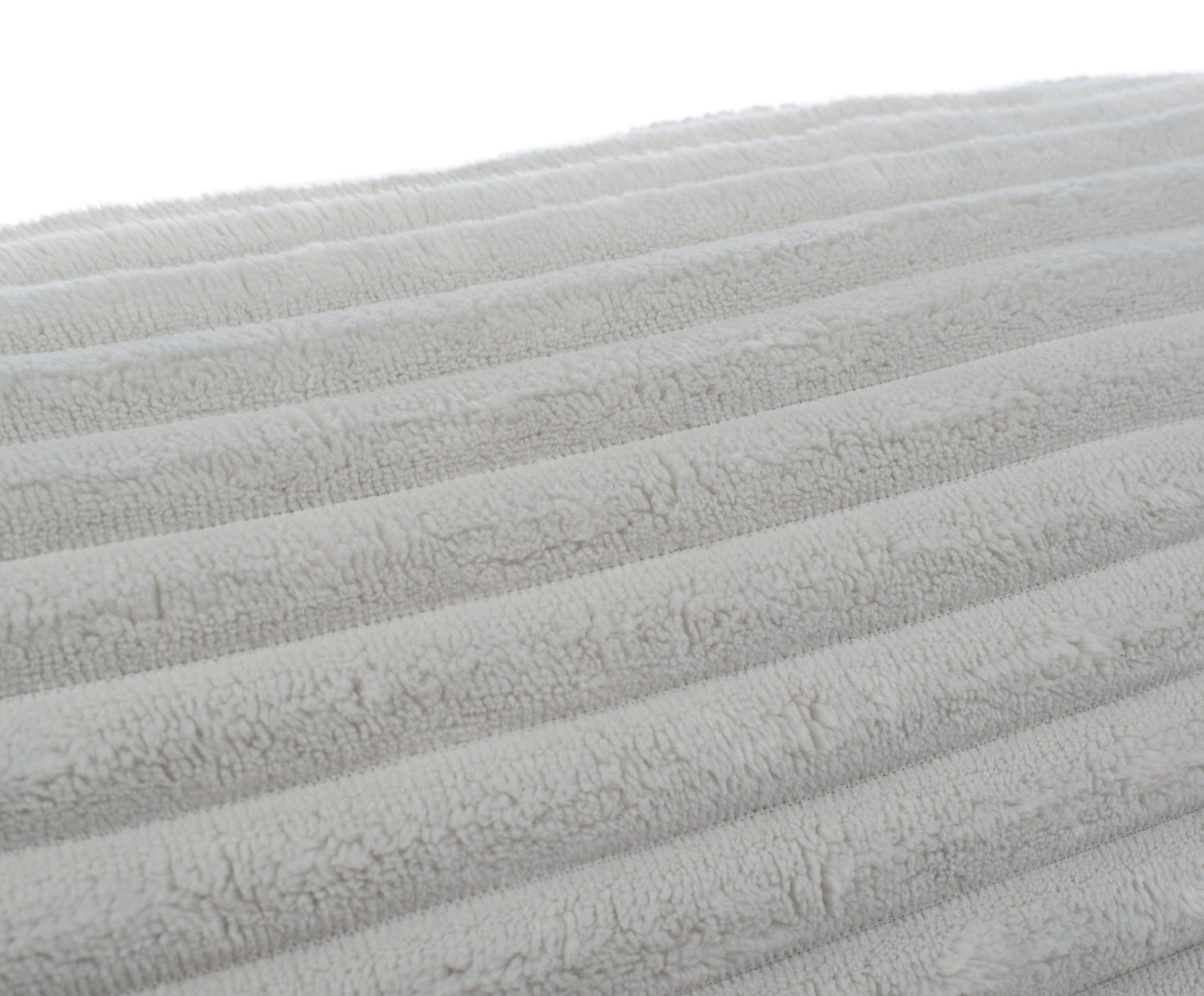 Neck roll (stuffed) Cord Optik 50x50 argent