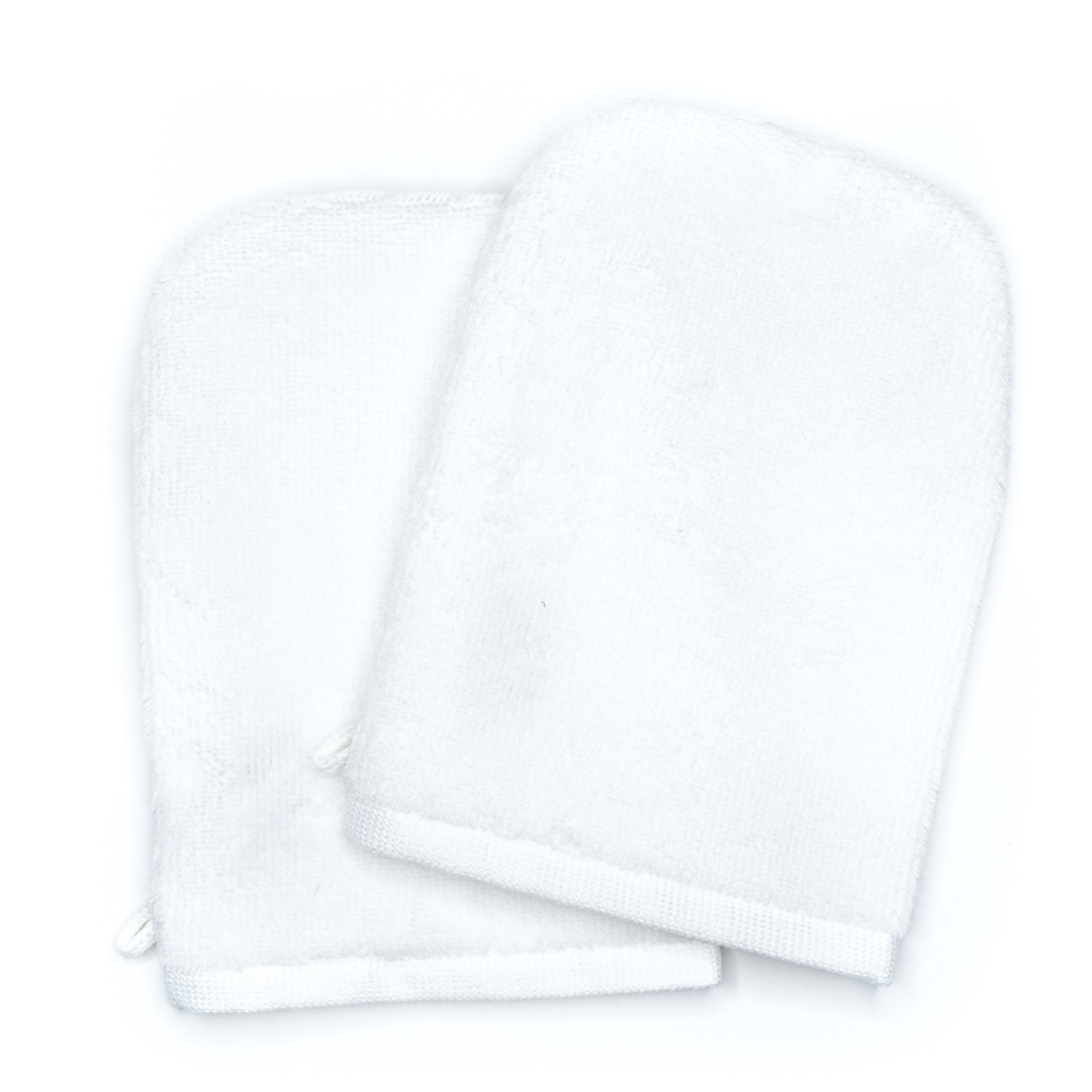 Wash Gloves 14x21 white (2 items in a pack)