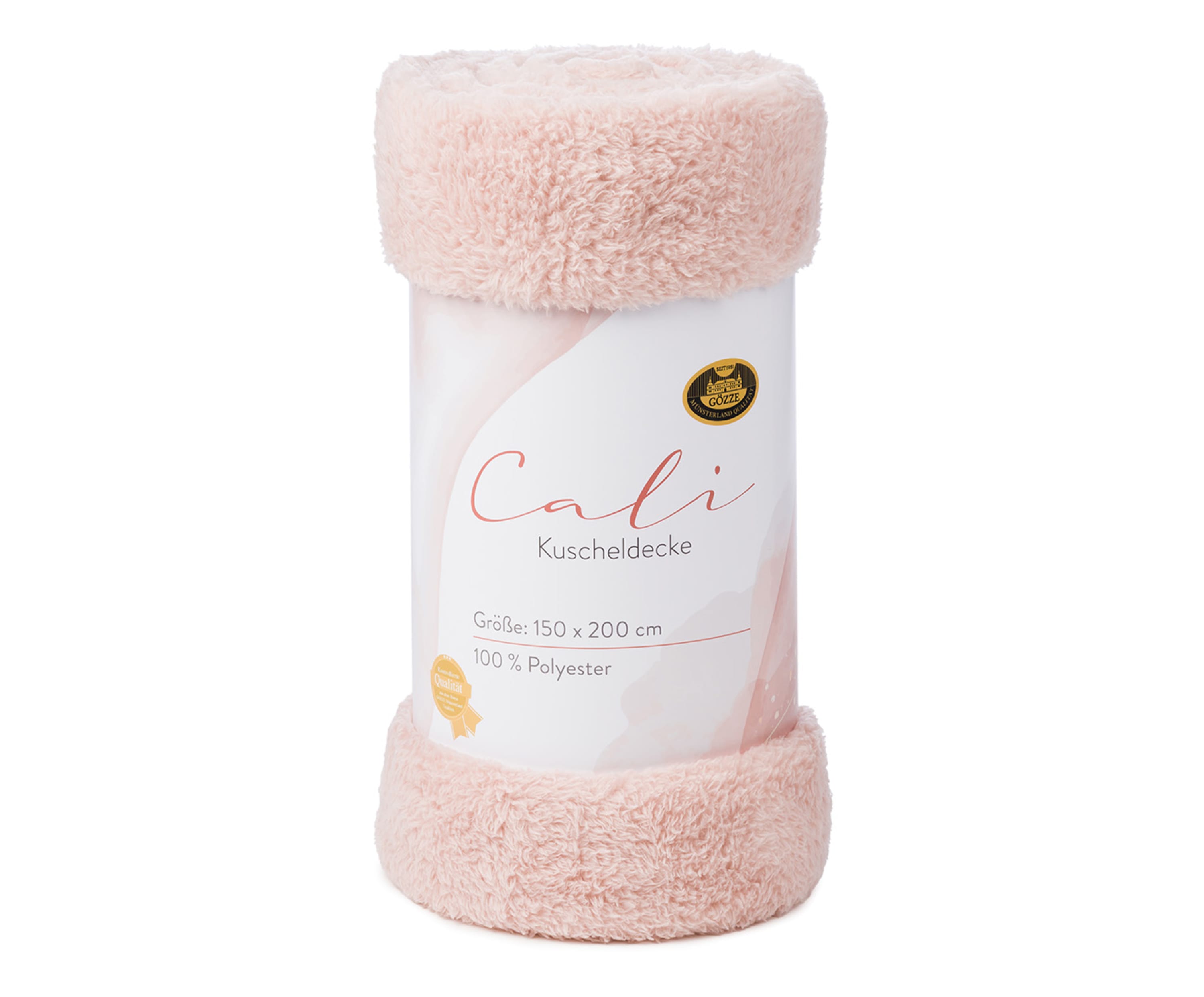 Kuscheldecken Light CALI 150x200 altrosa