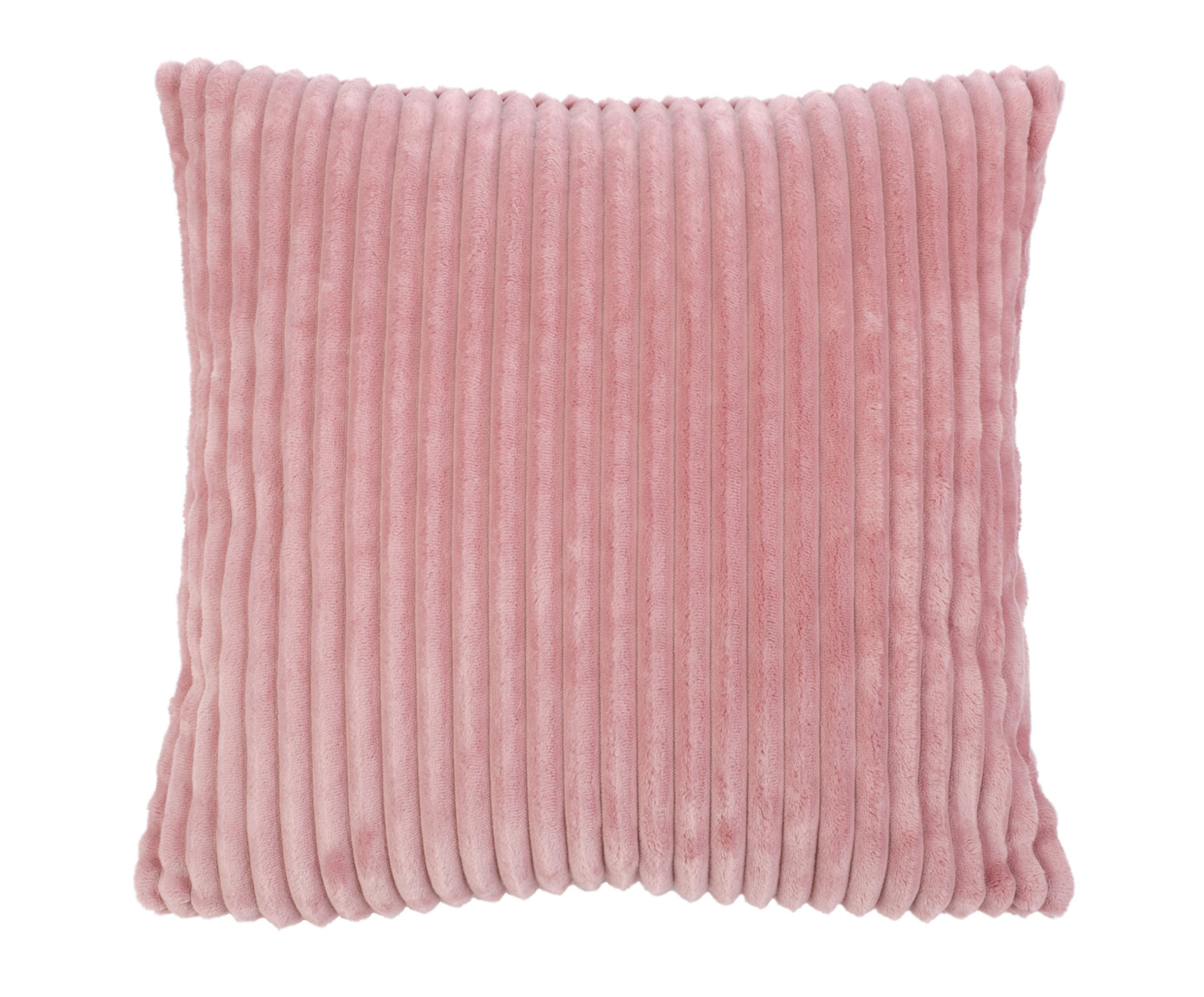 Kissen (gefüllt) Cord Optik 50x50 altrosa