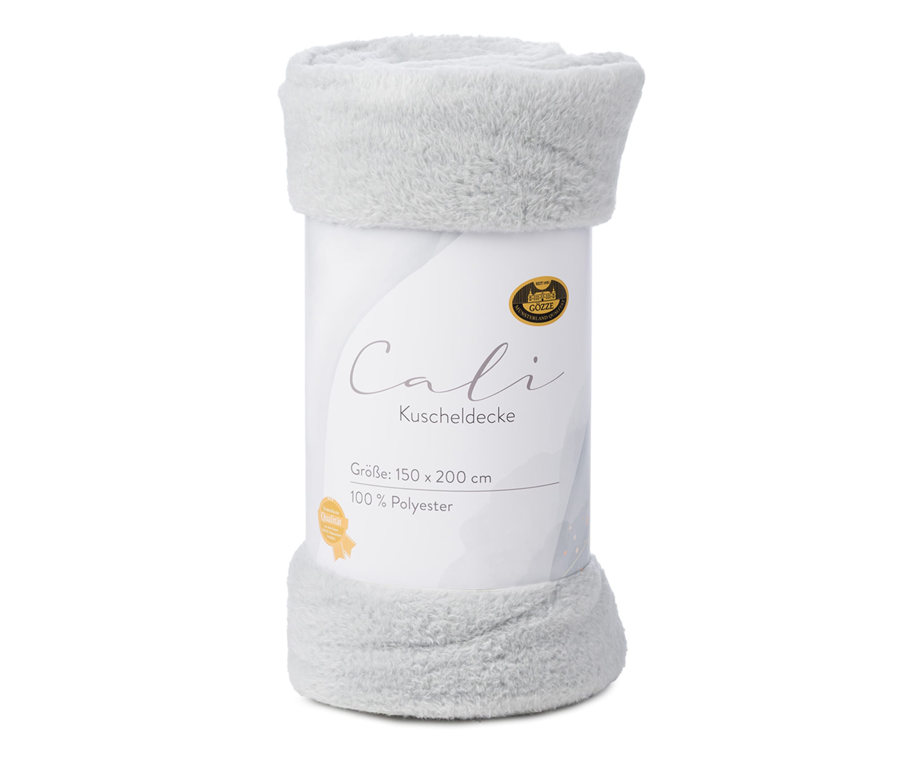 Kuscheldecken Light CALI 150x200 silber