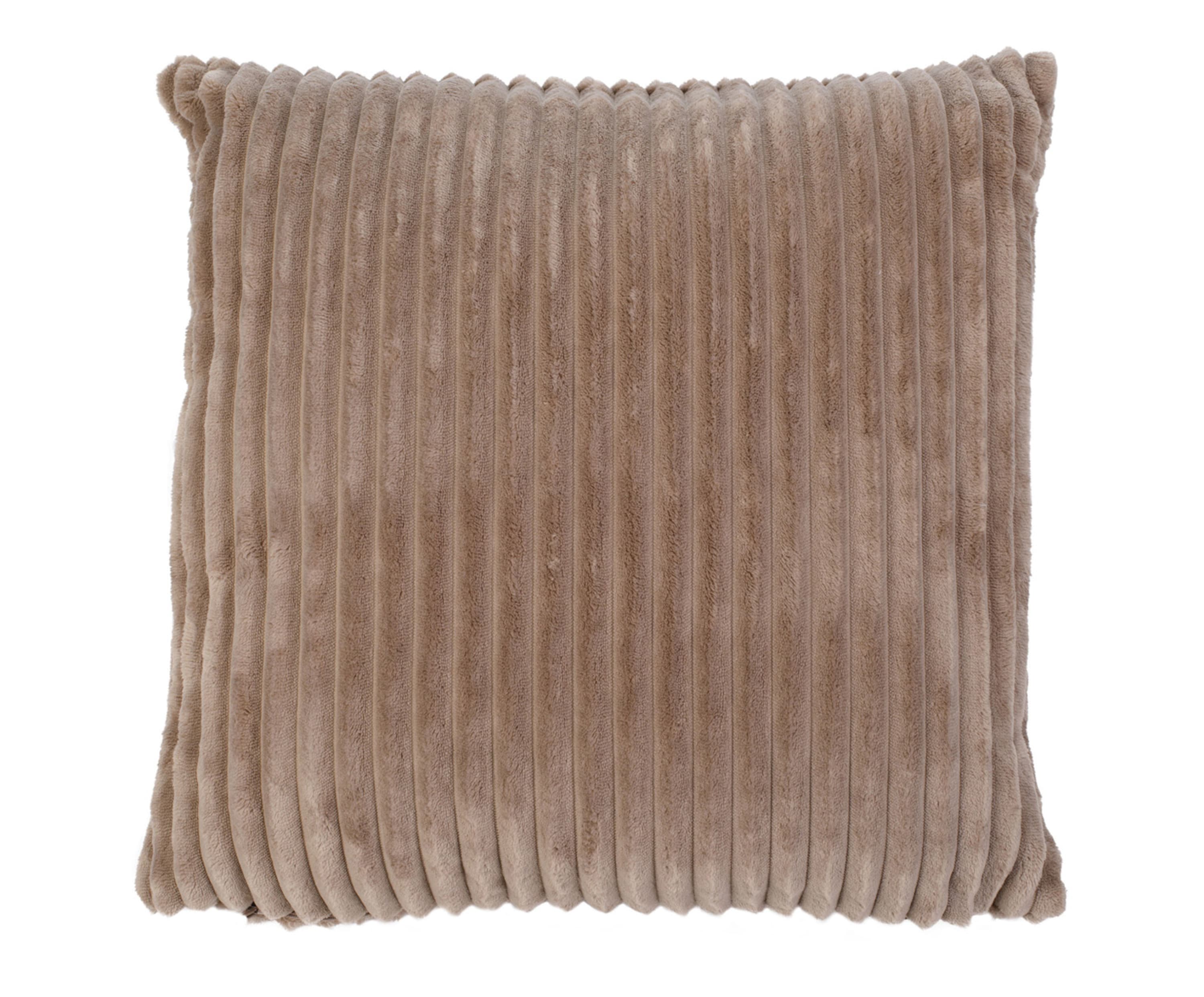 Kissen (gefüllt) Cord Optik 50x50 taupe Kissen (gefüllt) Cord Optik 50x50 taupe