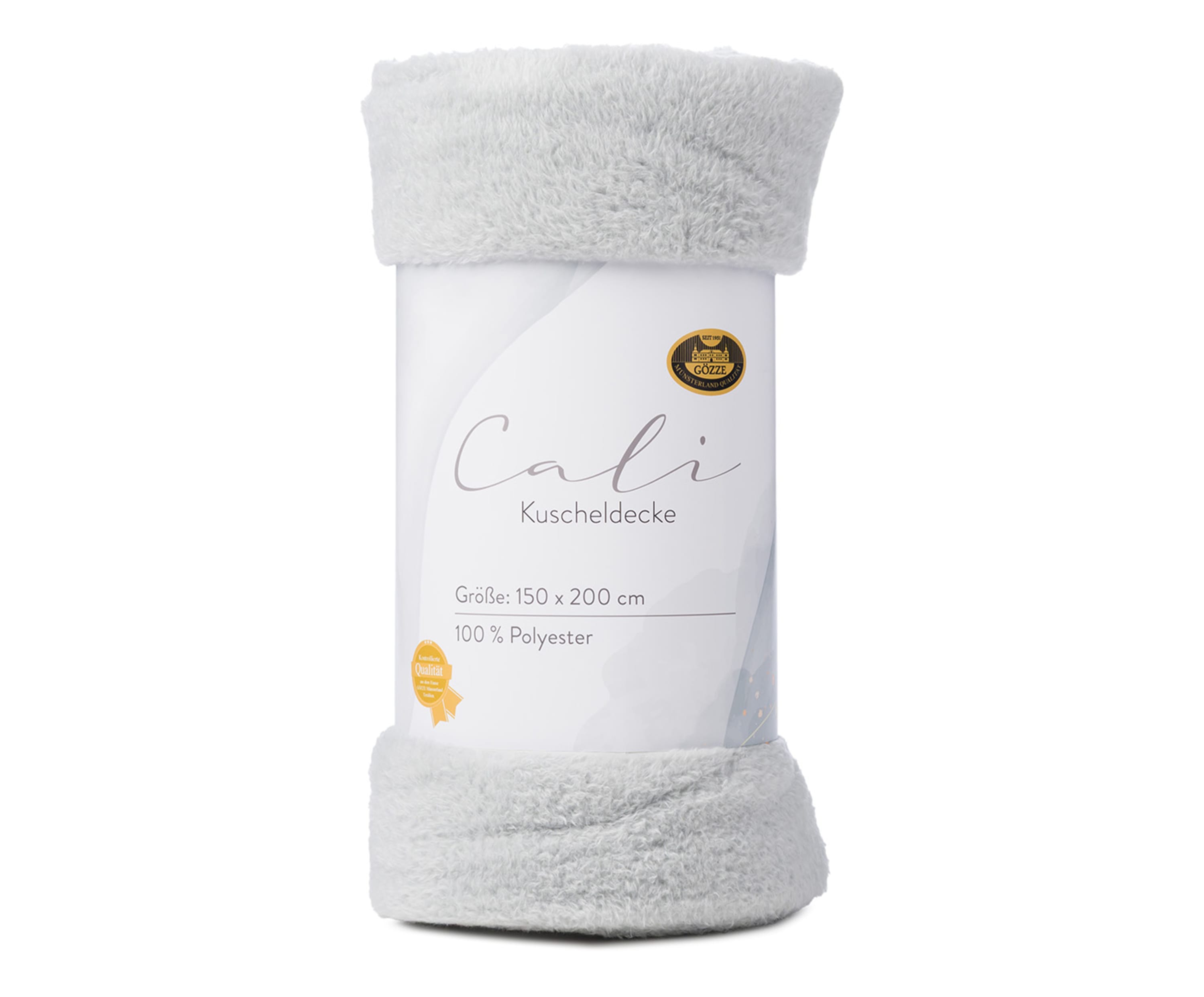 Kuscheldecken Light CALI 150x200 silber