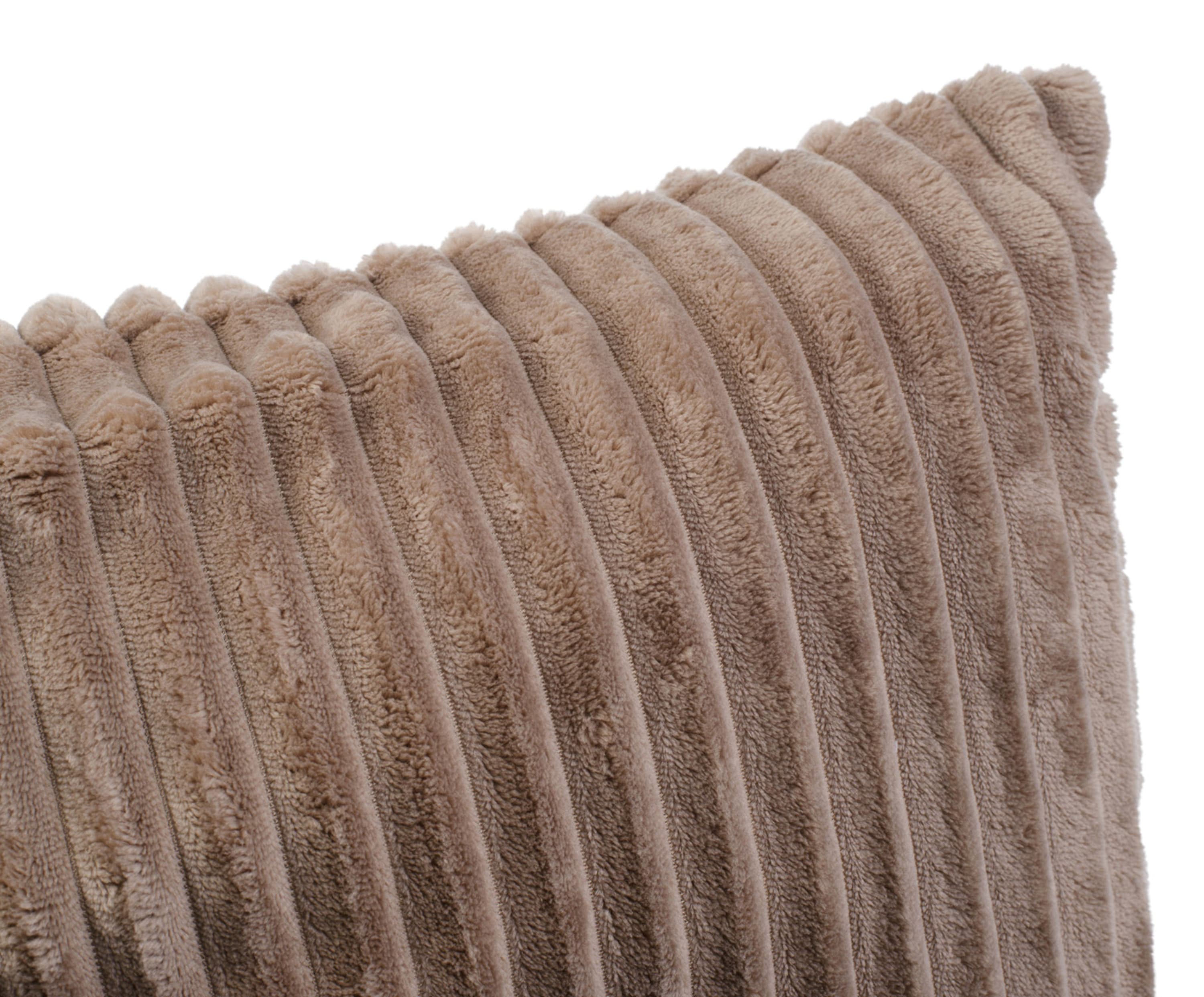 Kissen (gefüllt) Cord Optik 50x50 taupe Kissen (gefüllt) Cord Optik 50x50 taupe