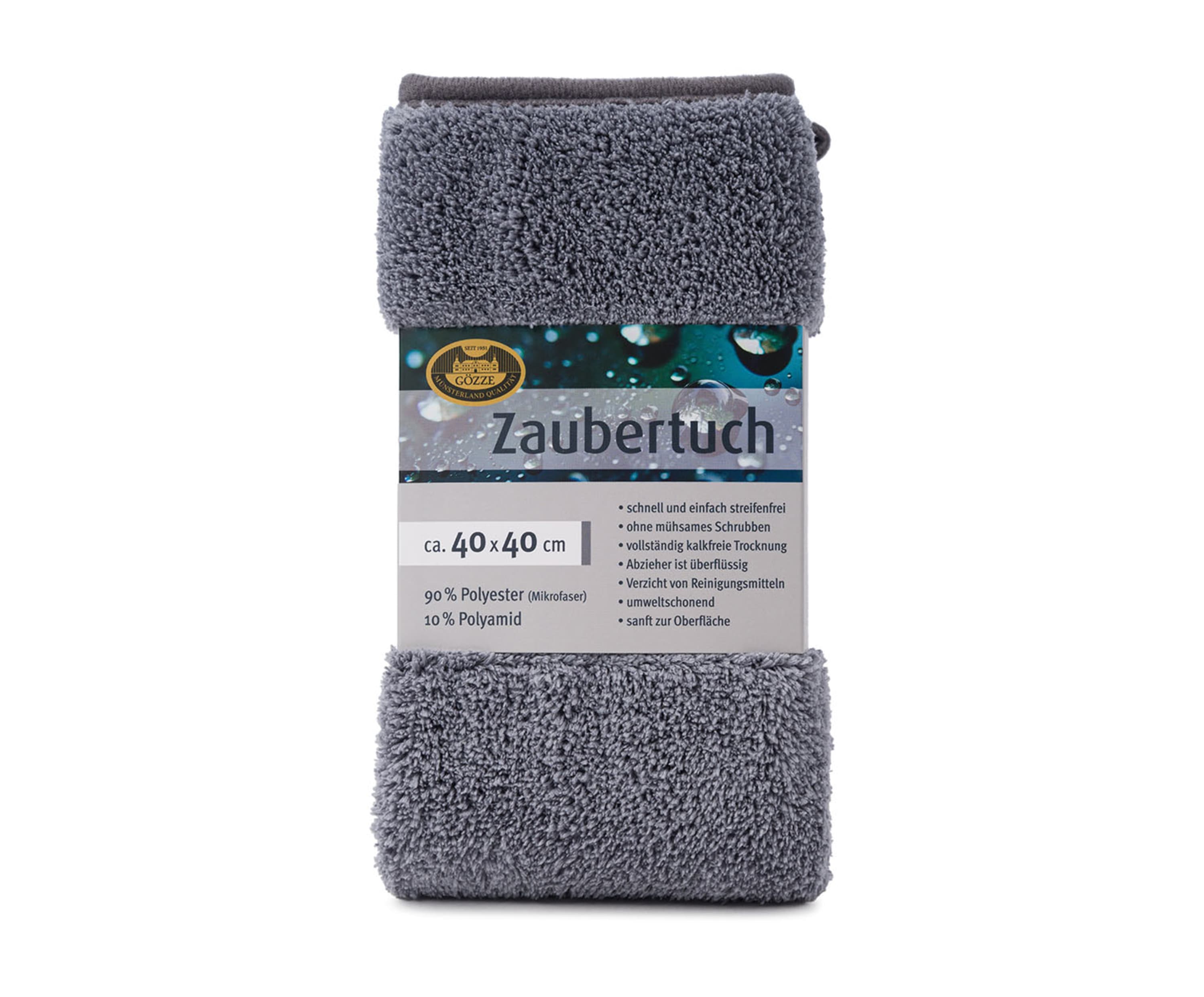 Chiffon de polissage 40x40 anthracite