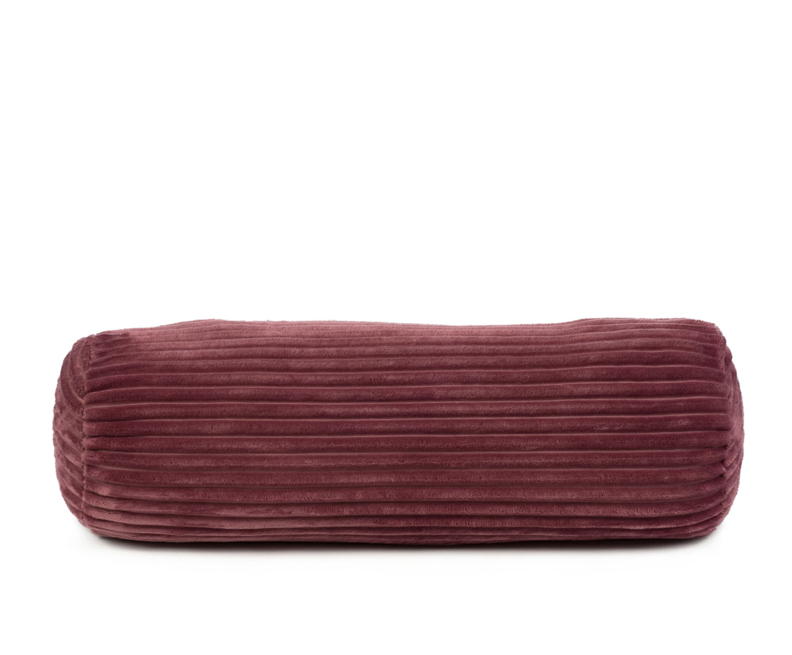 Coussin cylindrique (rempli) Cord Optik 70x22 baies