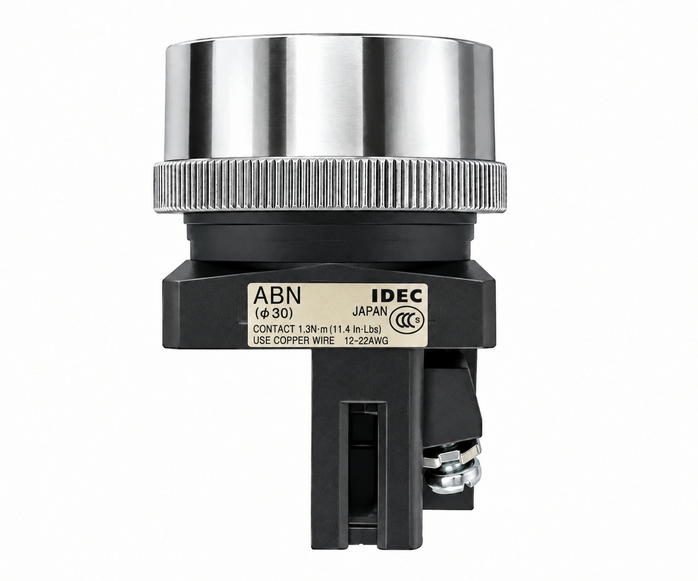 ปุ่มกดควบคุม IDEC รุ่น ABN3G10B สีเขียว