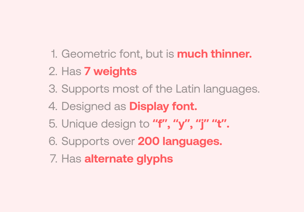 Aeonik — alphabet specimen