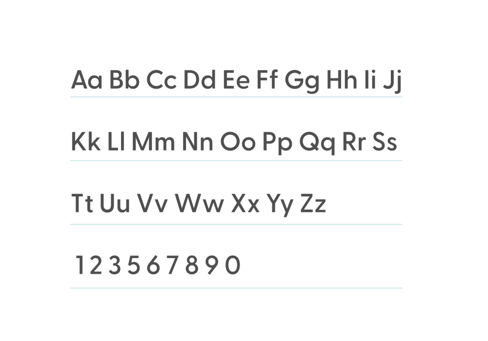 Greycliff — alphabet specimen
