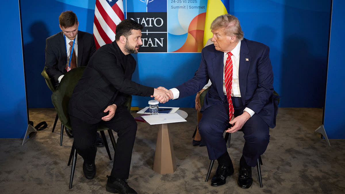 Trump and Zelenskyy Meet on Sidelines of NATO Summit | Council on