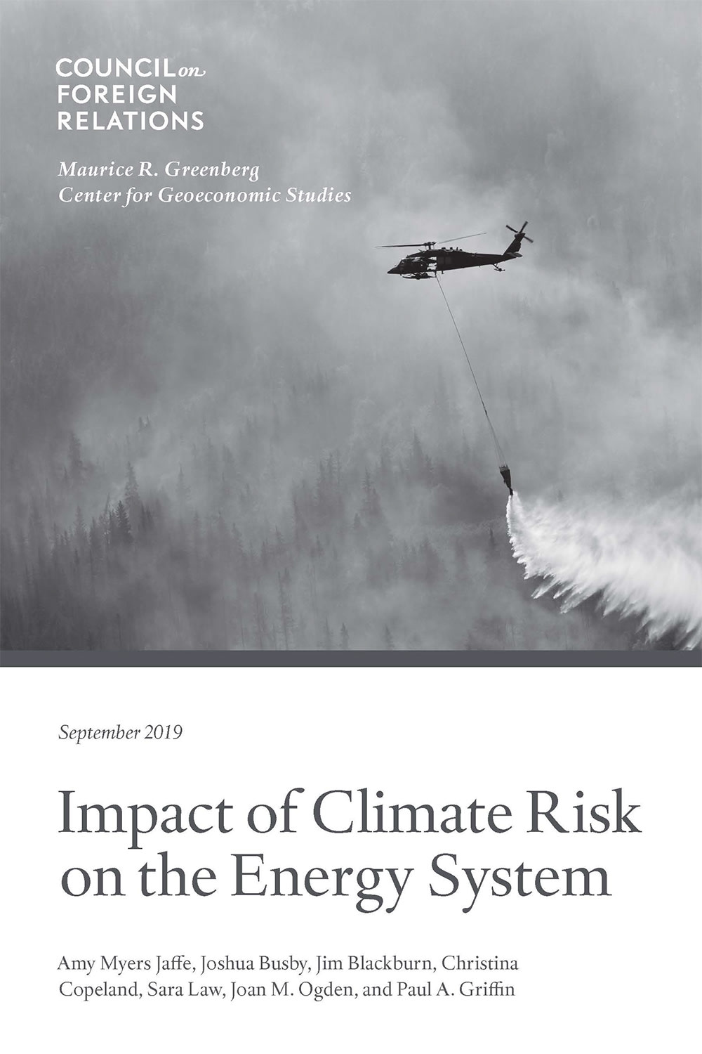 Impact of Climate Risk on the Energy System | Council on Foreign Relations