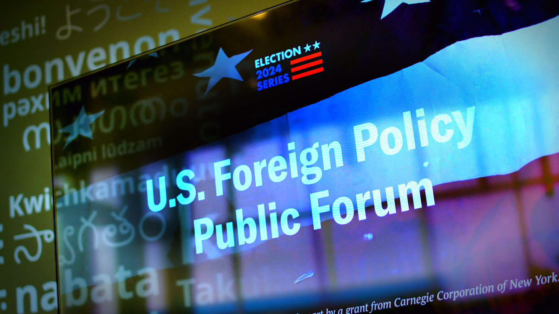 Foreign Policy in the 2024 Election: CFR on Campus | Council on Foreign ...