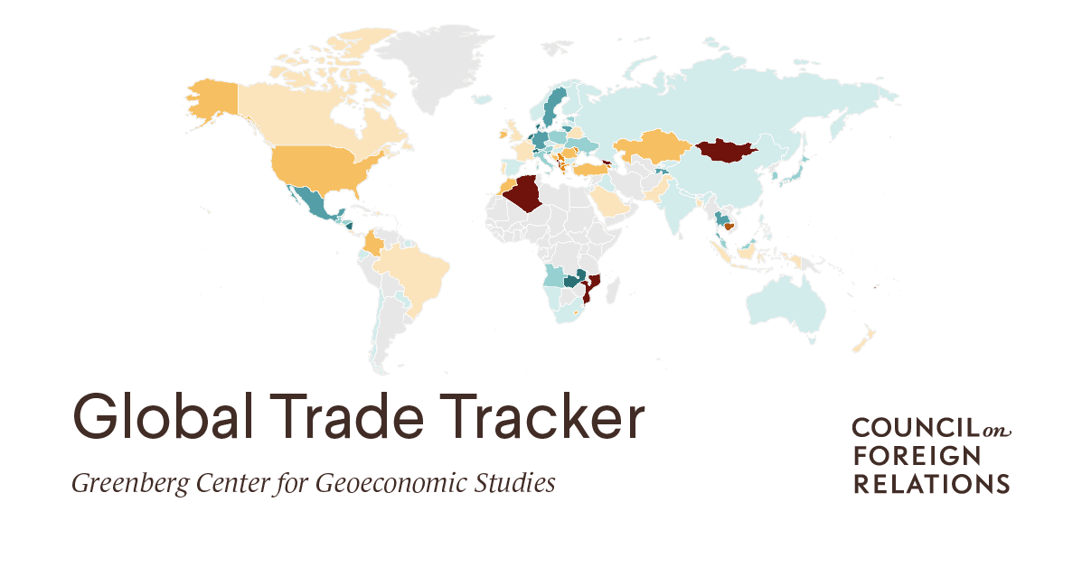 Global Trade Tracker | Council on Foreign Relations