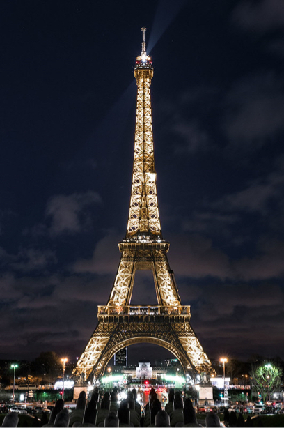 Eiffel Tower at night