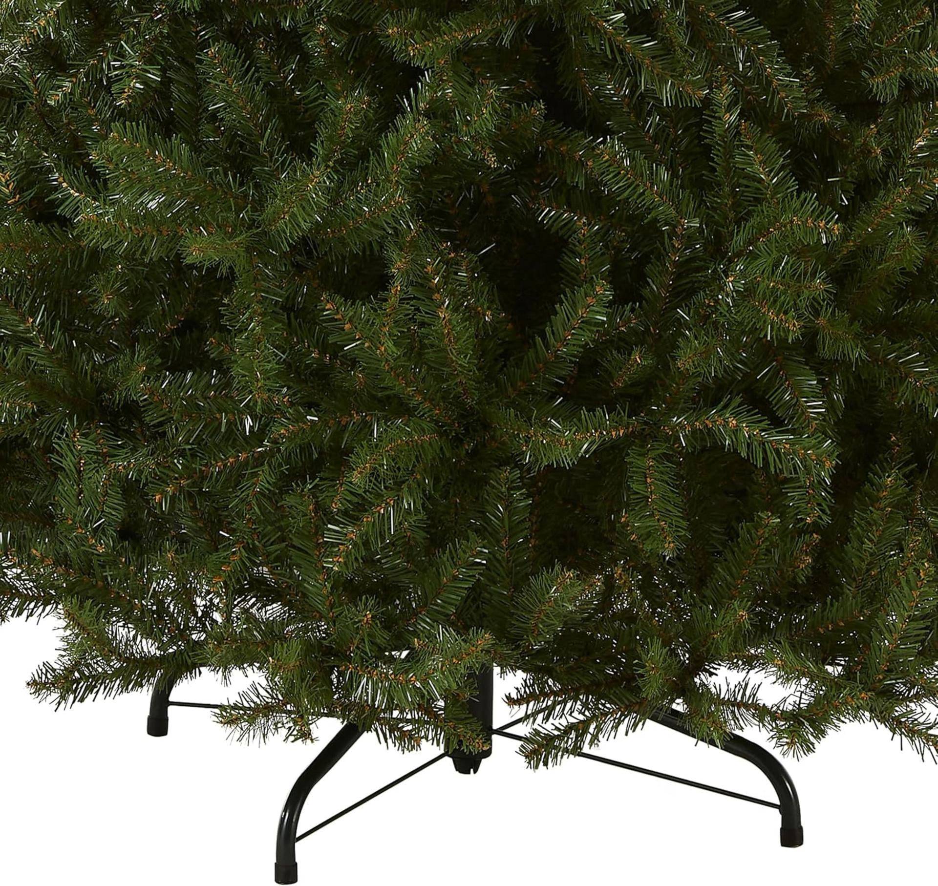 National Tree Company 6 ft Unlit Dunhill Fir Artificial Full Christmas Tree, 1,430 Tips, Includes St - 3