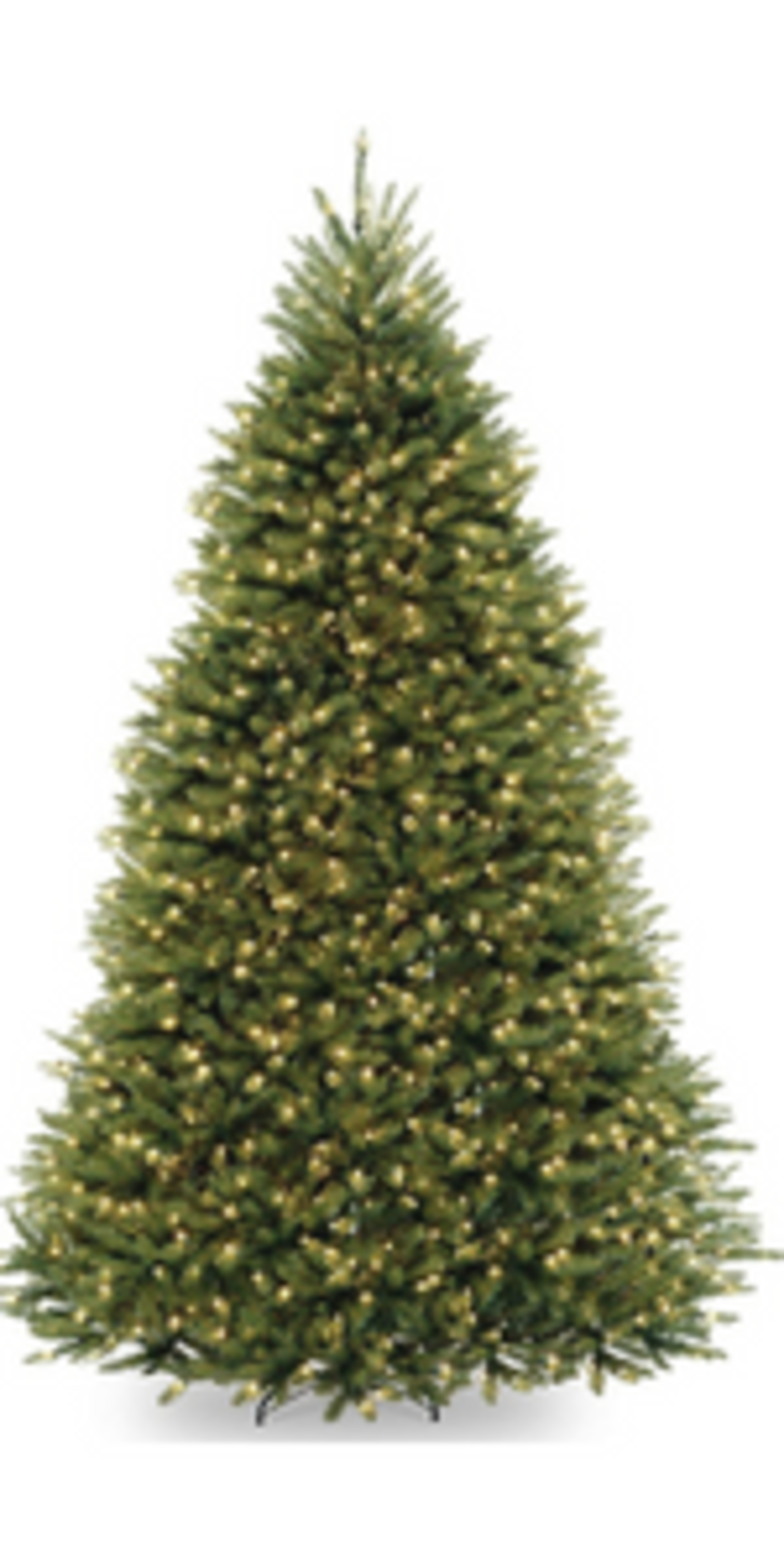 National Tree Company 6 ft Unlit Dunhill Fir Artificial Full Christmas Tree, 1,430 Tips, Includes St detail 10