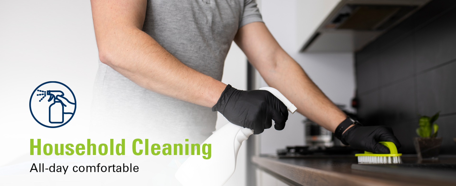 Black Nitrile Disposable Gloves, Latex-Free & Powder-Free for Food Prep, Kitchen, Cleaning detail 10