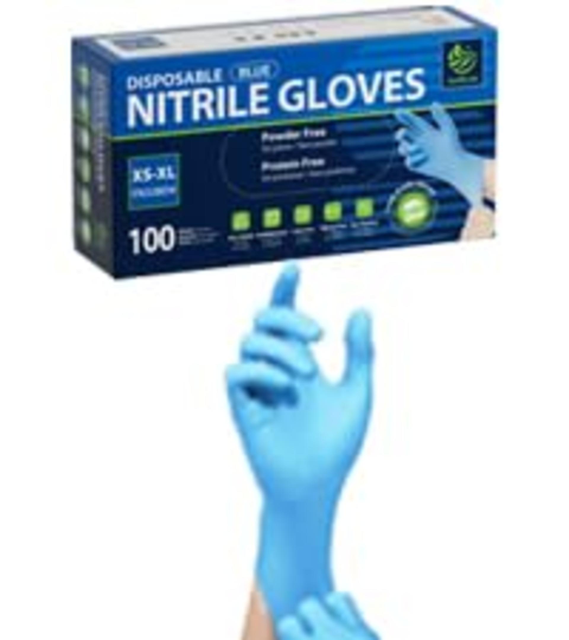 Black Nitrile Disposable Gloves, Latex-Free & Powder-Free for Food Prep, Kitchen, Cleaning detail 15