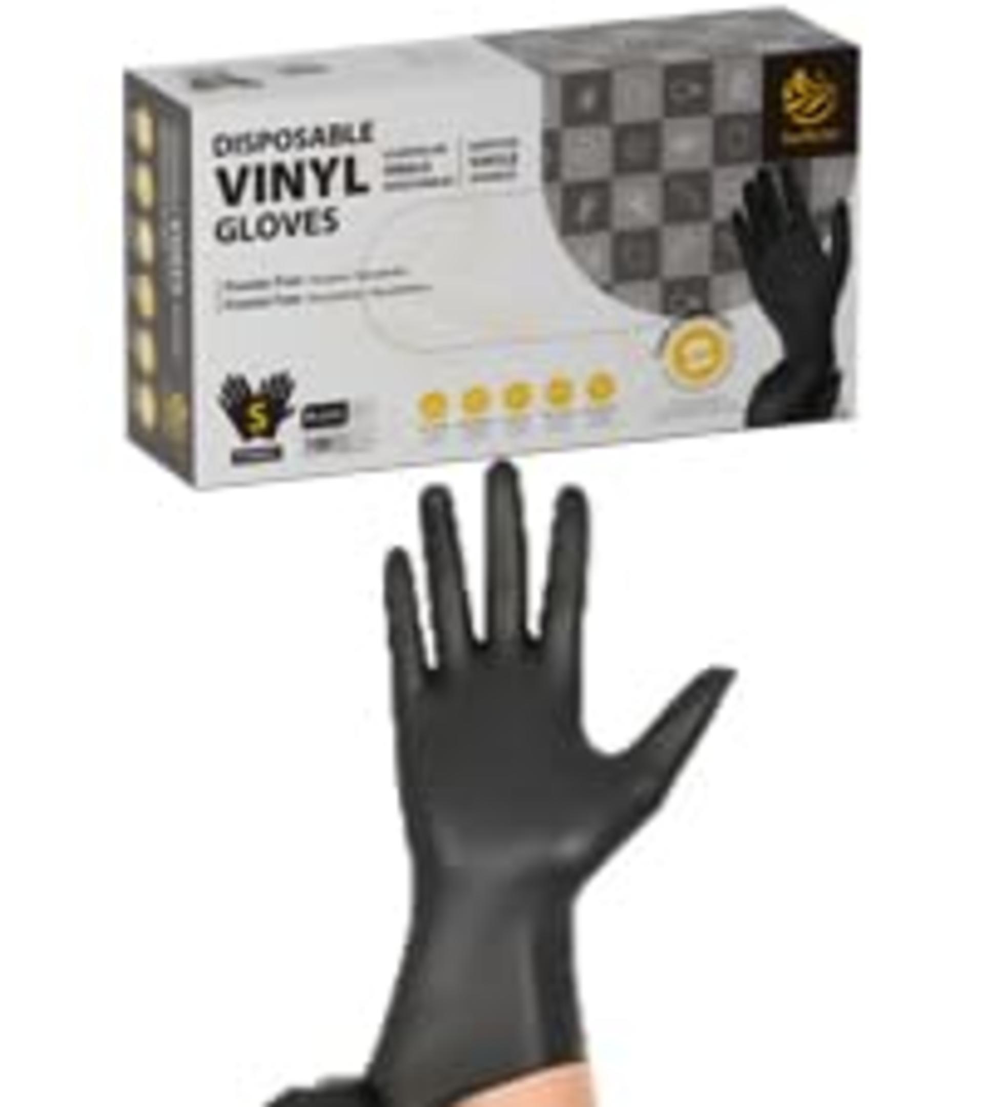 Black Nitrile Disposable Gloves, Latex-Free & Powder-Free for Food Prep, Kitchen, Cleaning detail 16