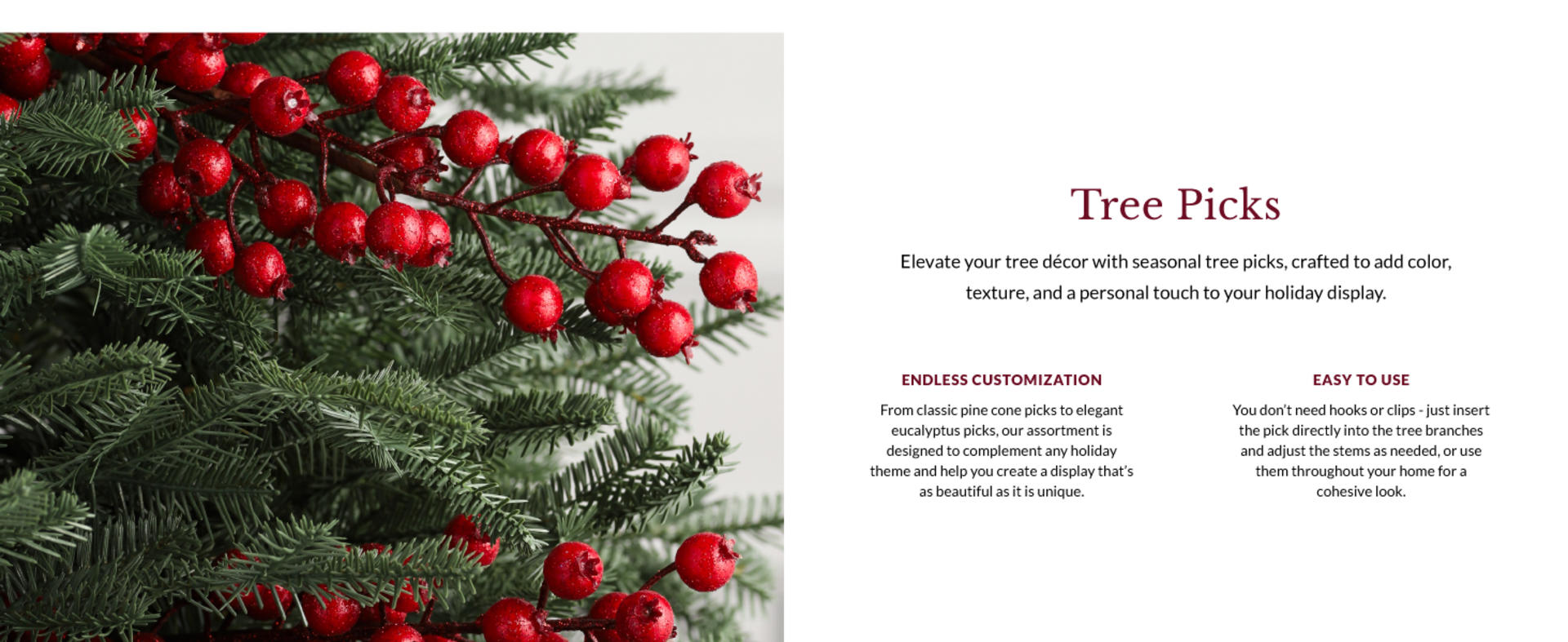 Balsam Hill Elizabeth Beaded Christmas Tree Skirt - Cranberry, Silver & Gold detail 4