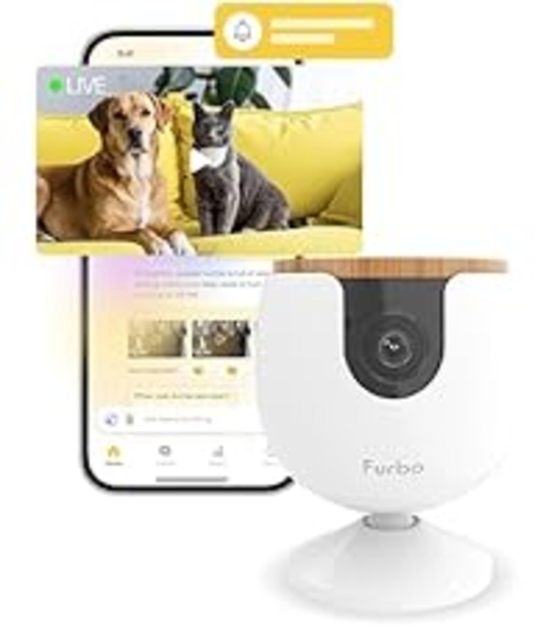 360° Smart Dog Camera with Treat Dispenser & AI Tracking - Home Security Pet Monitor detail 13