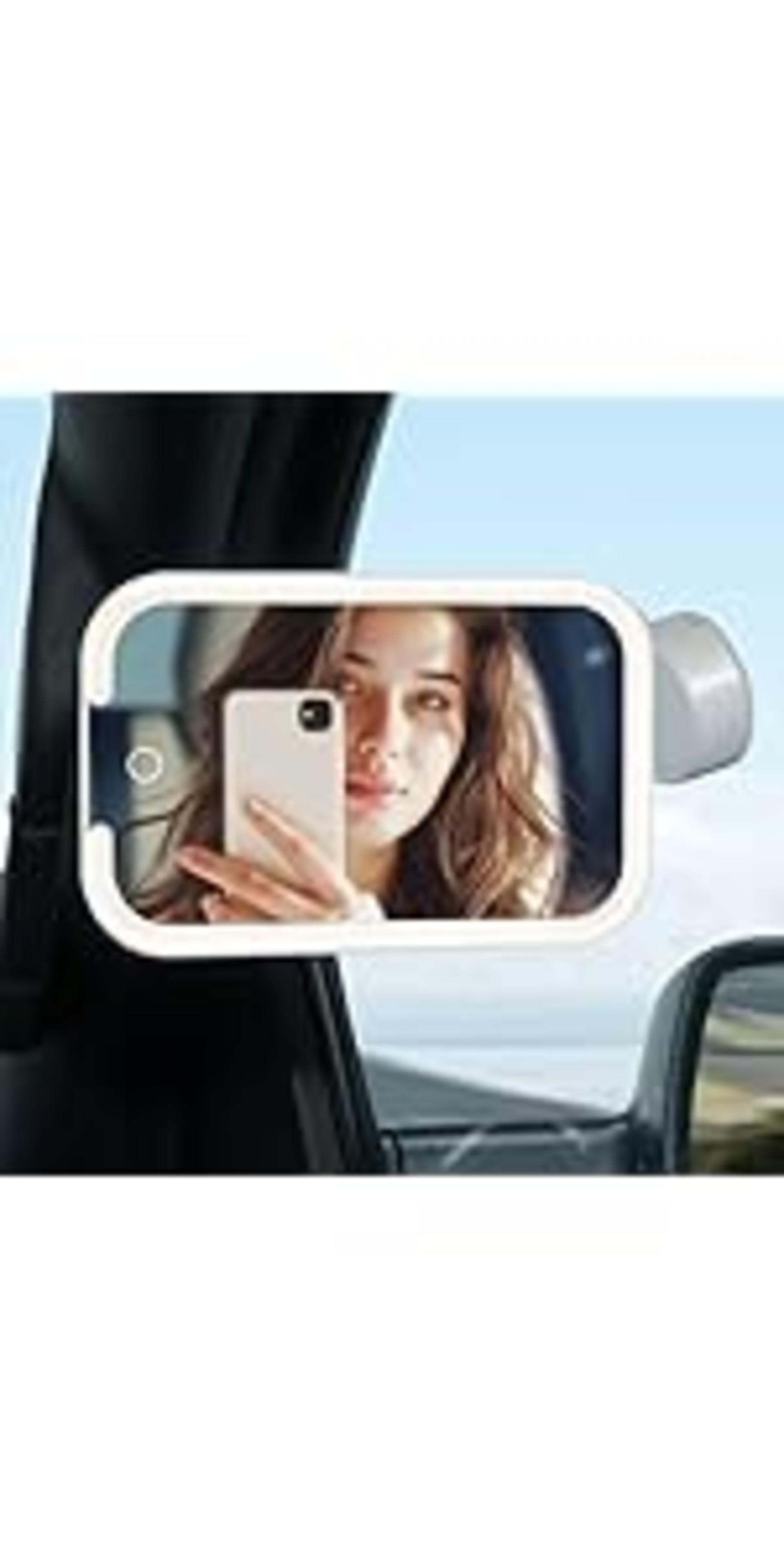 11.81 Inch Panoramic Convex Rear View Mirror - Wide Angle Interior Clip-on for Cars and SUVs detail 14
