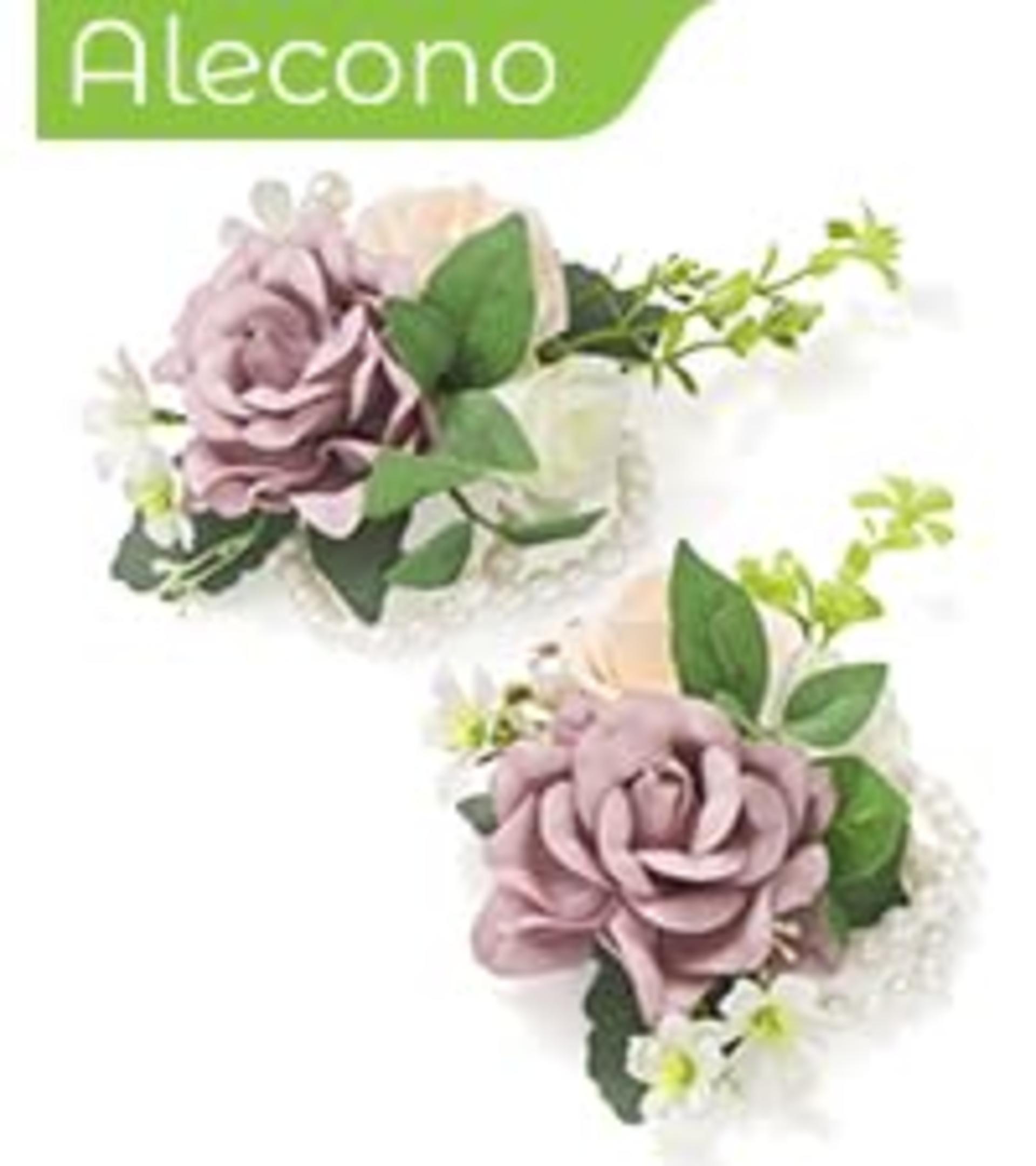 Hand-Knitted Crochet Flower Bouquet - 18 Piece Pink Floral Arrangement with Card for Gifts & Decor detail 7