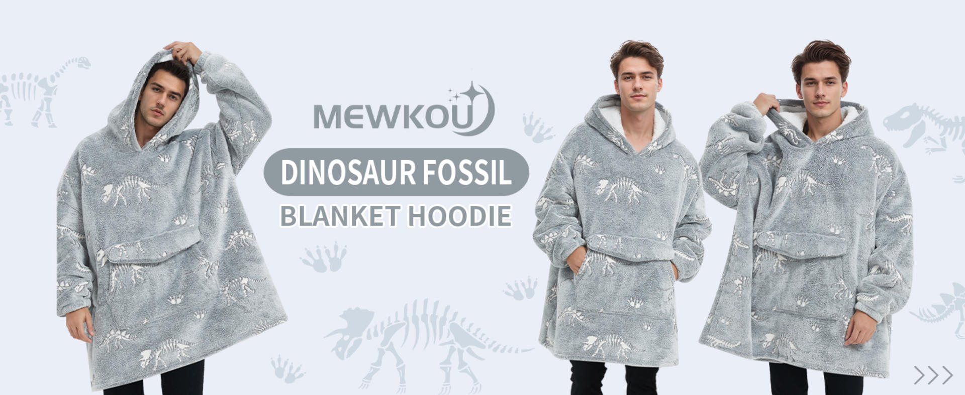 Oversized Sherpa Fleece Wearable Blanket Hoodie for Adults, Unisex One Size Fits Most detail 6