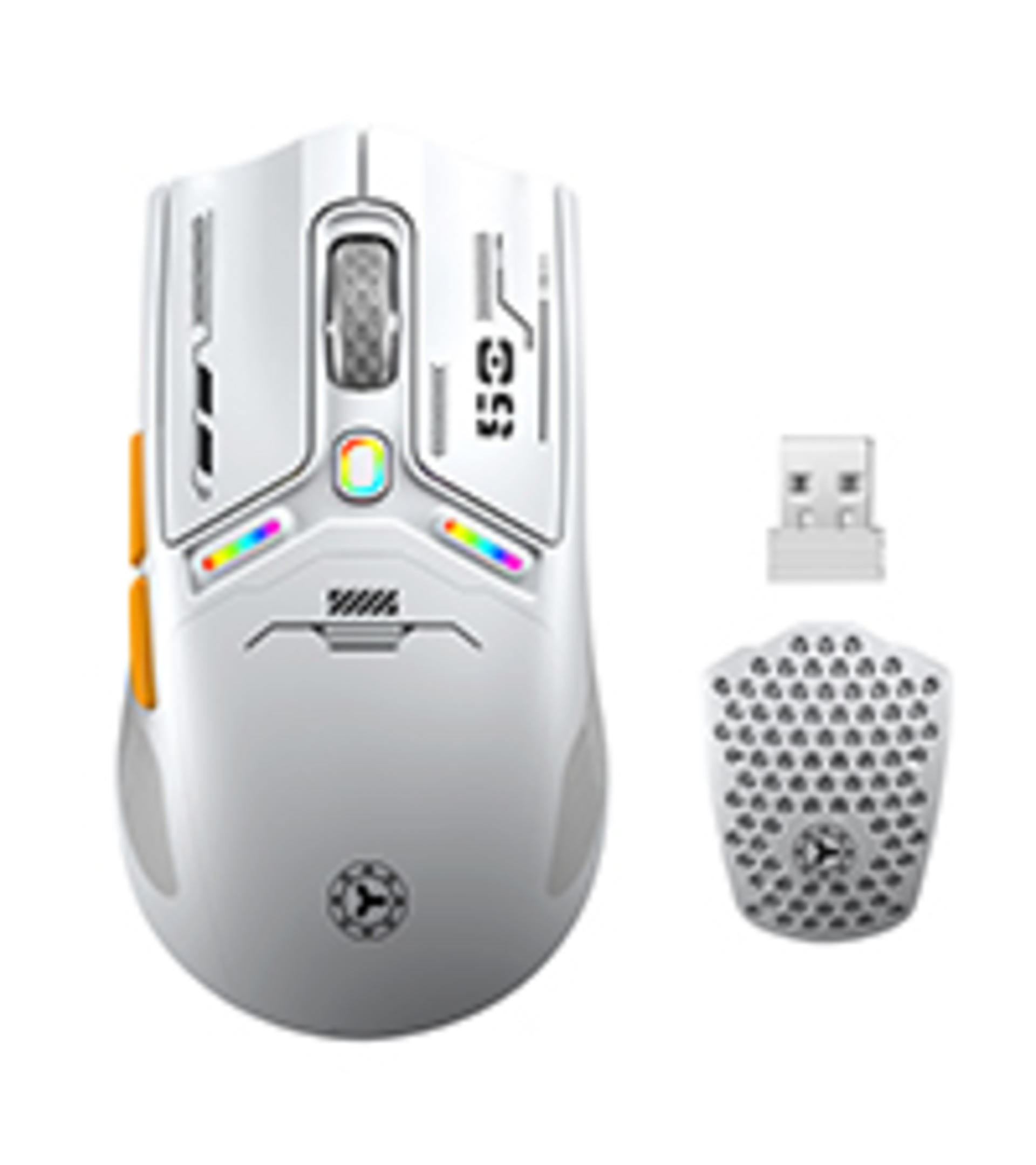 Silent Rechargeable Wireless Gaming Mouse with 7-Color LED Light, Adjustable DPI & Ergonomic Design detail 12
