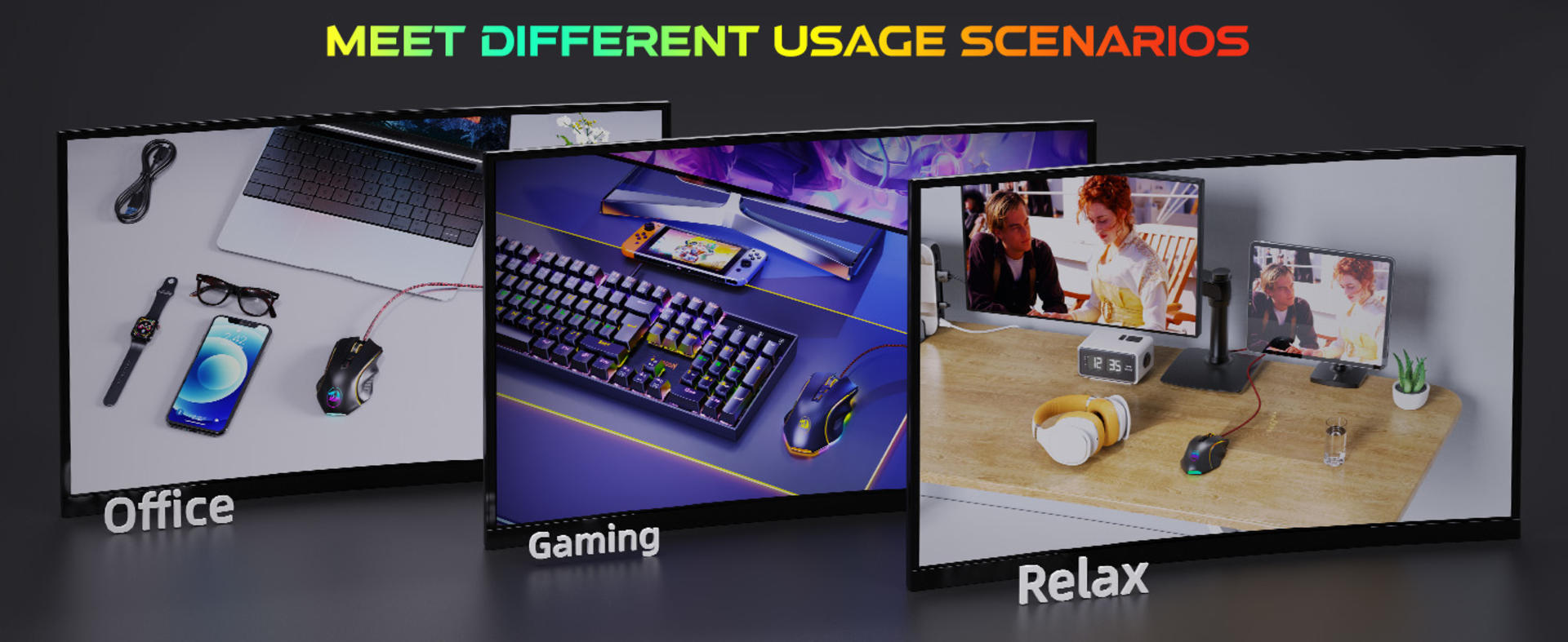 Redragon M602 Gaming Mouse, Ergonomic RGB Gaming Mouse Wired with 7200 Adjustable DPI, 9 Programmable Buttons, Professional Software for Gamer Office [Black] detail 8