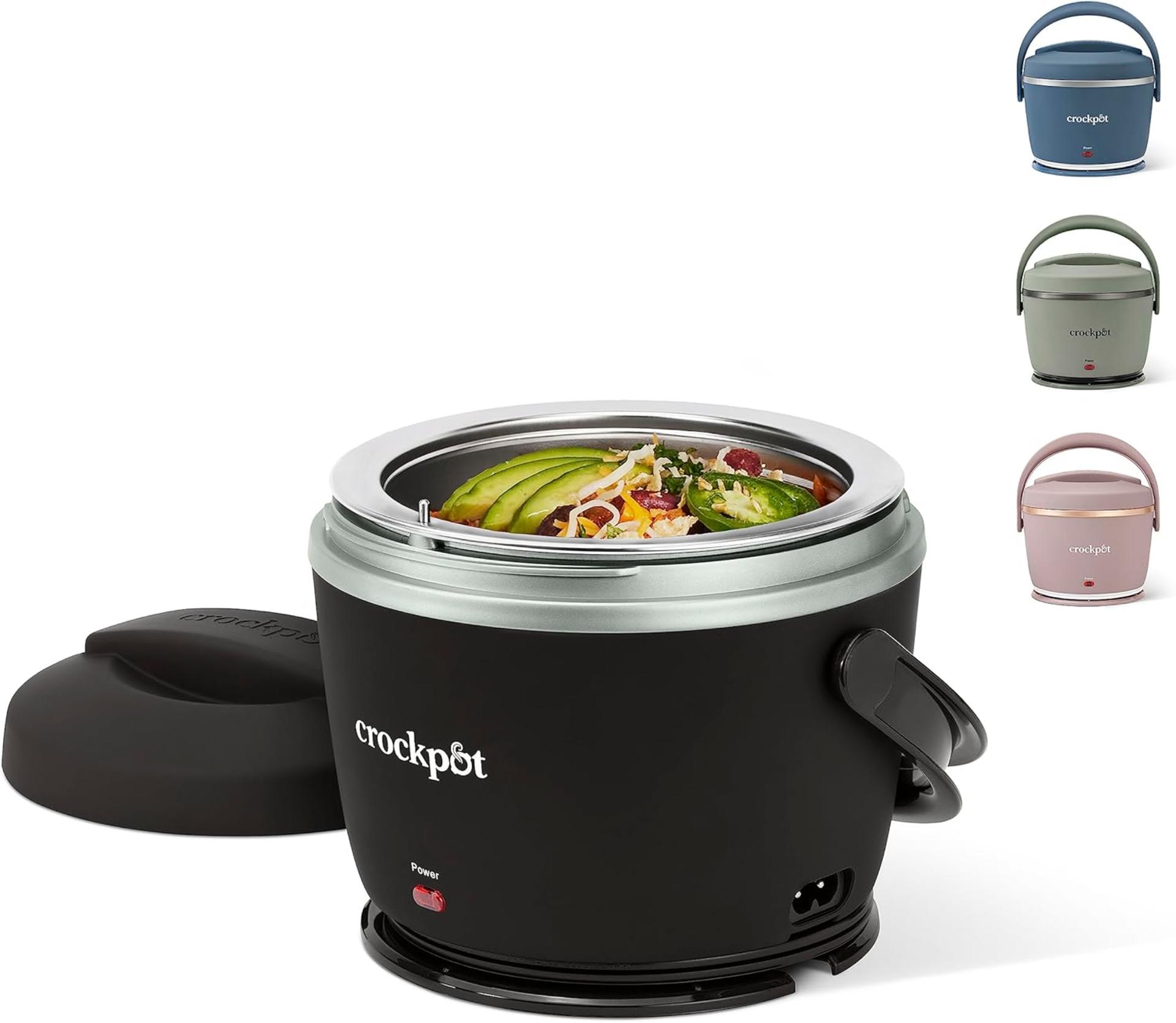Aquecedor de Alimentos Elétrico Portátil de 20 Oz | Design à Prova de Vazamento e Seguro para Lava-Louças | Ideal para Viagens e Escritório