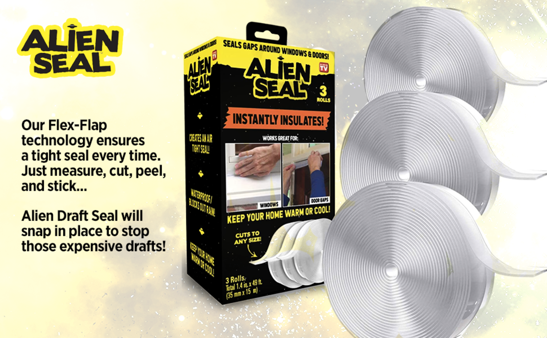 Transparent Silicone Weather Stripping Door Seal Strip and Window Insulation Tape, 16ft Total detail 1