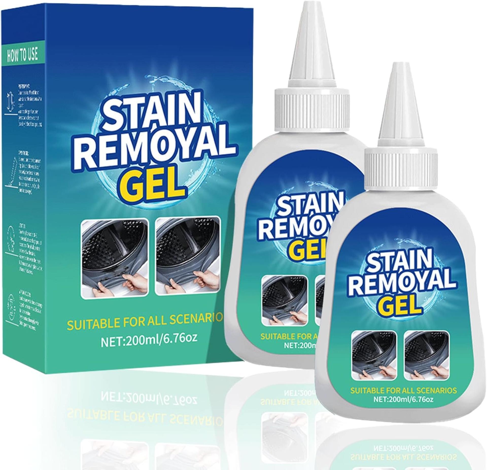 Multi-purpose Washing Machine Stain Remover Gel for Gaskets, Grout and Tiles - 2