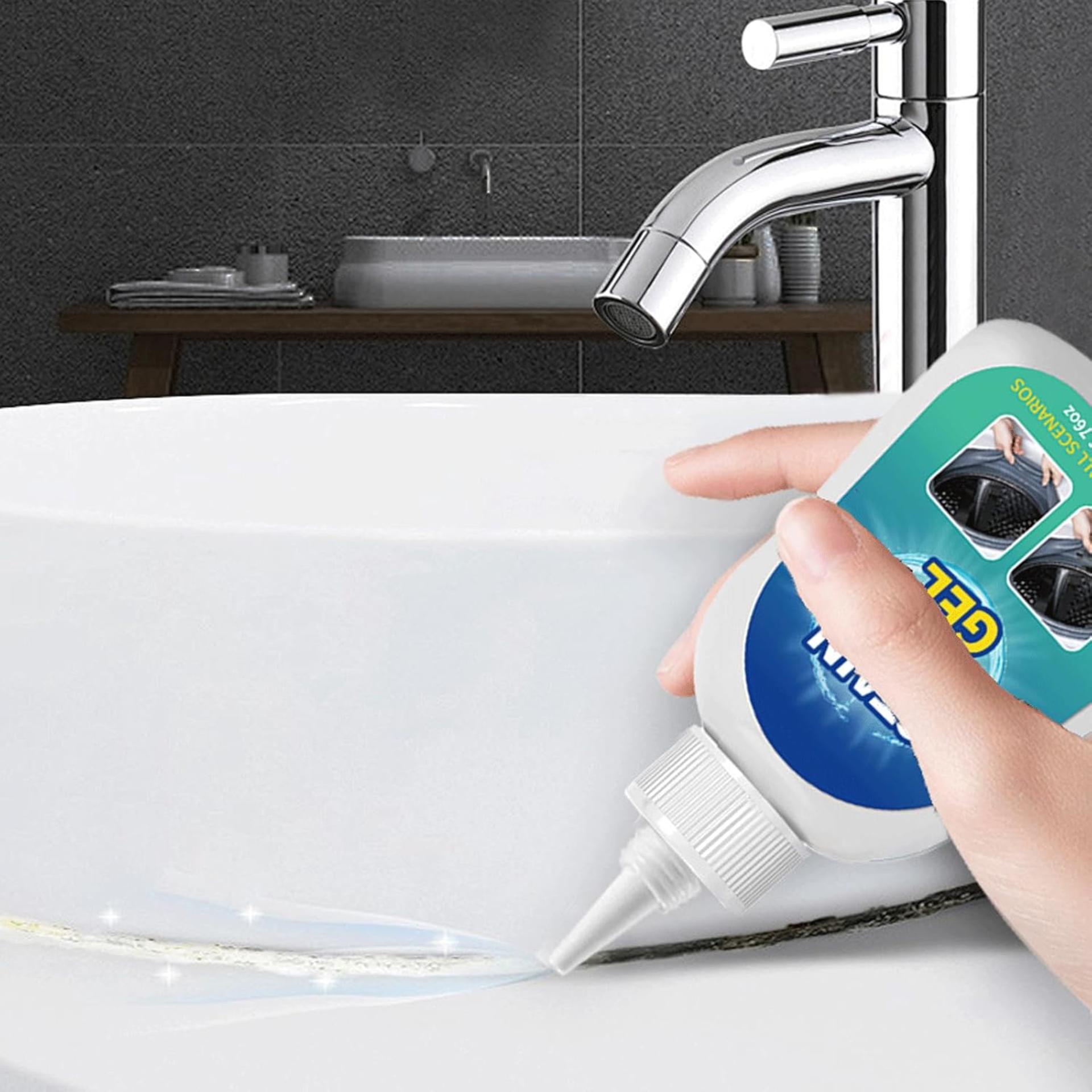 Multi-purpose Washing Machine Stain Remover Gel for Gaskets, Grout and Tiles - 4