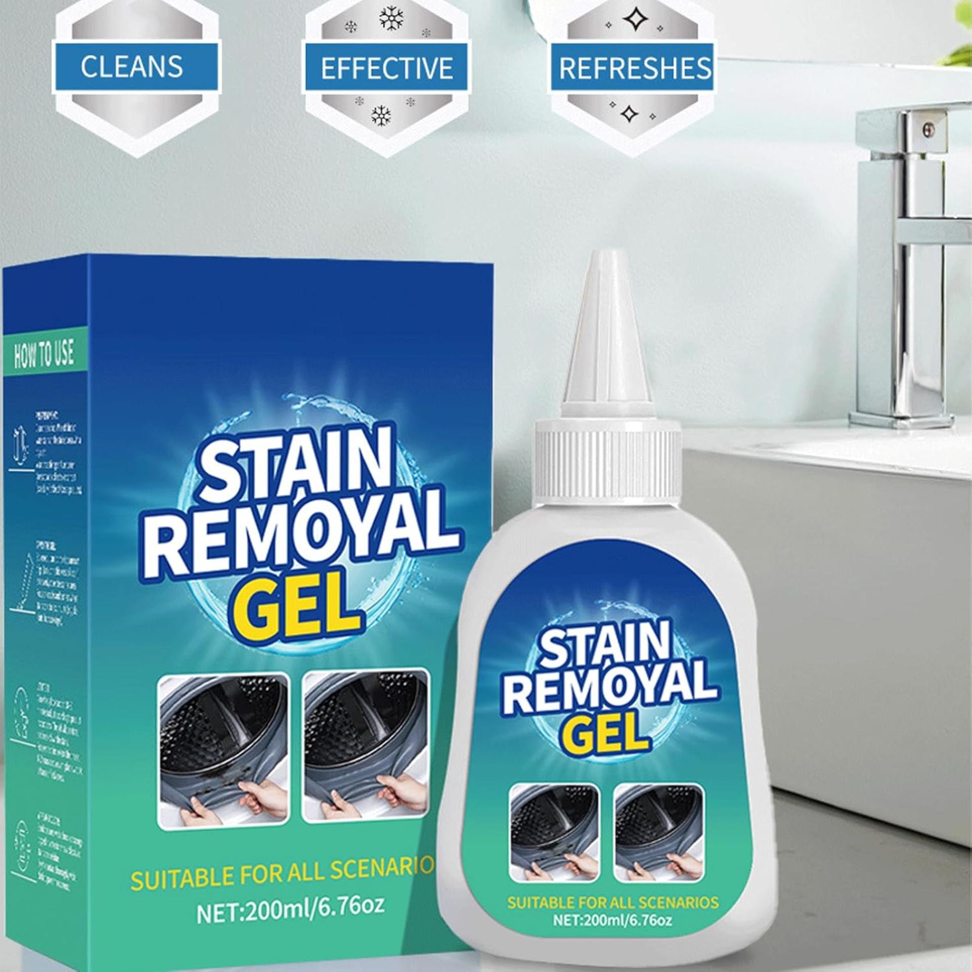 Multi-purpose Washing Machine Stain Remover Gel for Gaskets, Grout and Tiles - 6
