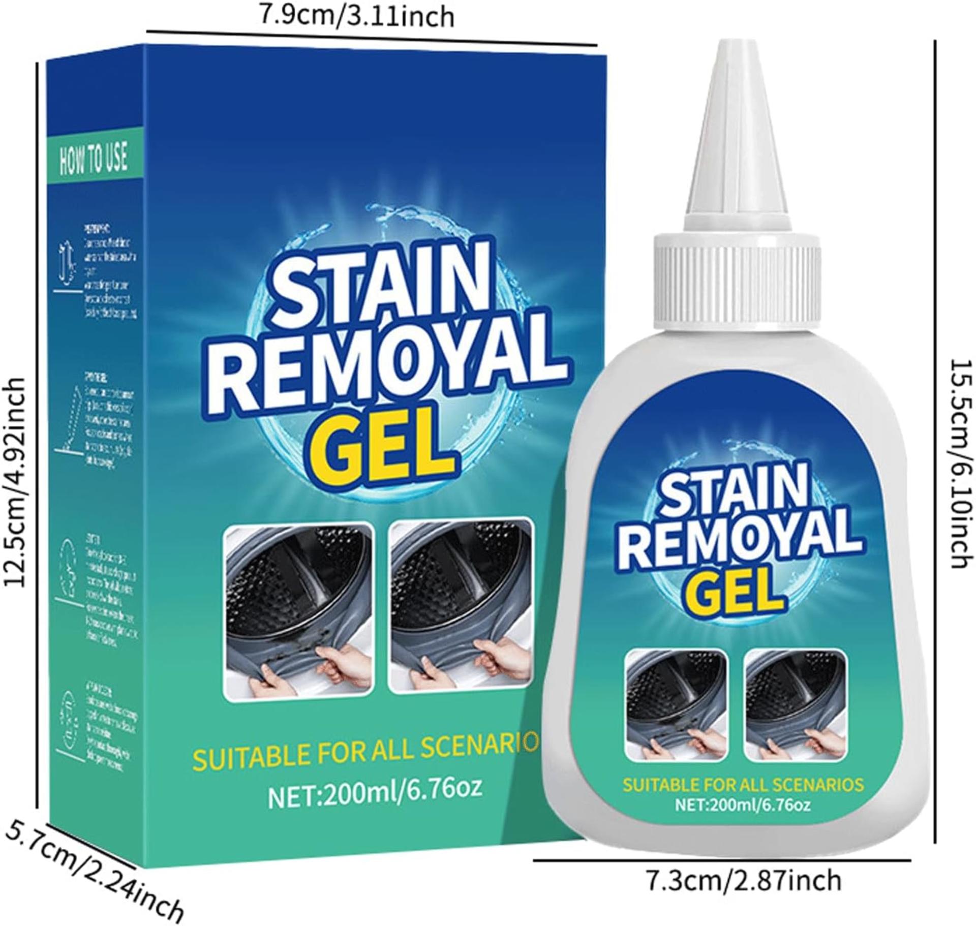 Multi-purpose Washing Machine Stain Remover Gel for Gaskets, Grout and Tiles - 7