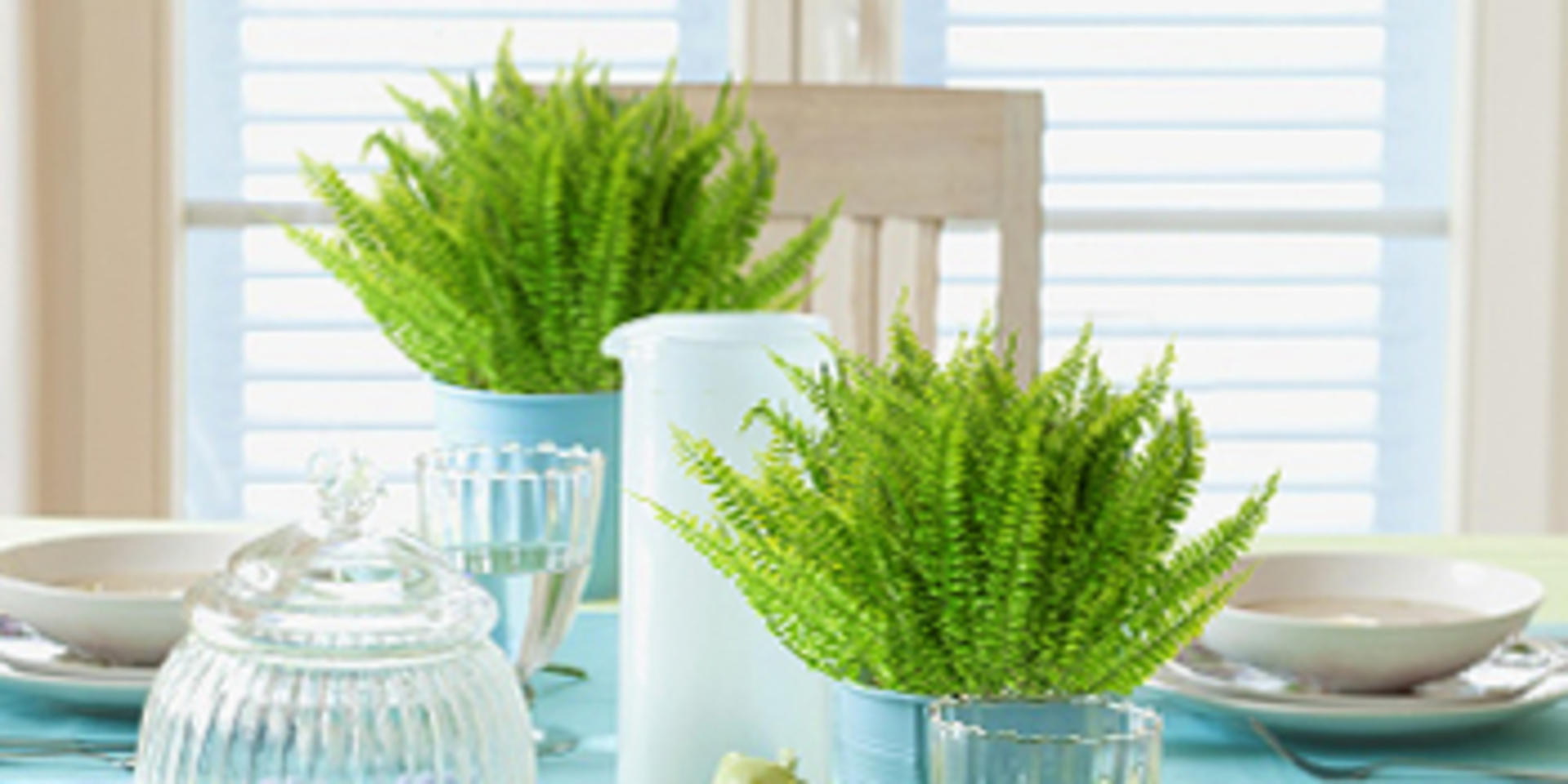 12 Bundles Artificial Boston Ferns UV Resistant Faux Greenery for Outdoor Indoor Decor detail 4