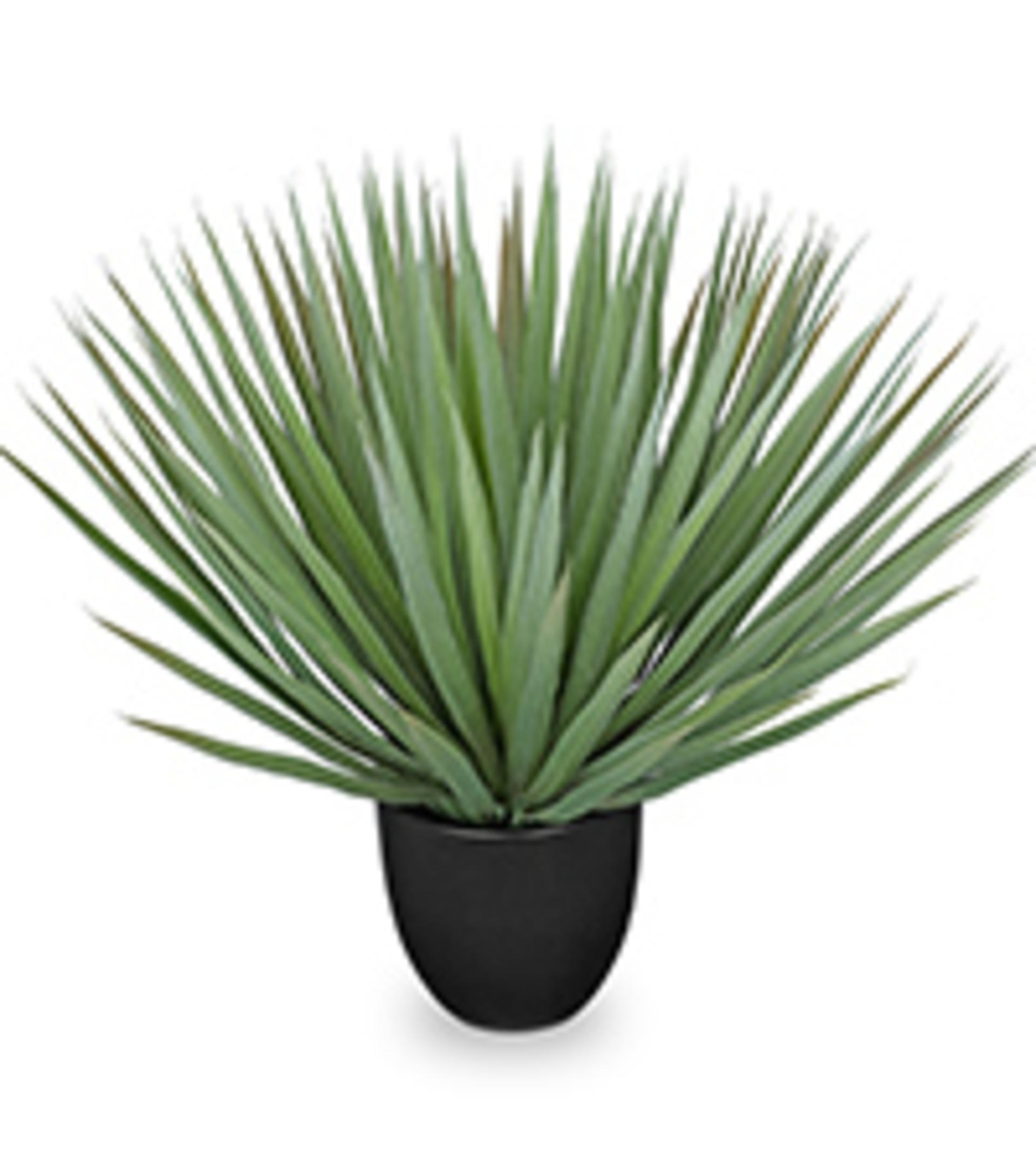 17.3 Inch Large Artificial Agave Plant, Faux Yucca Potted Succulent for Indoor Outdoor Decor detail 6