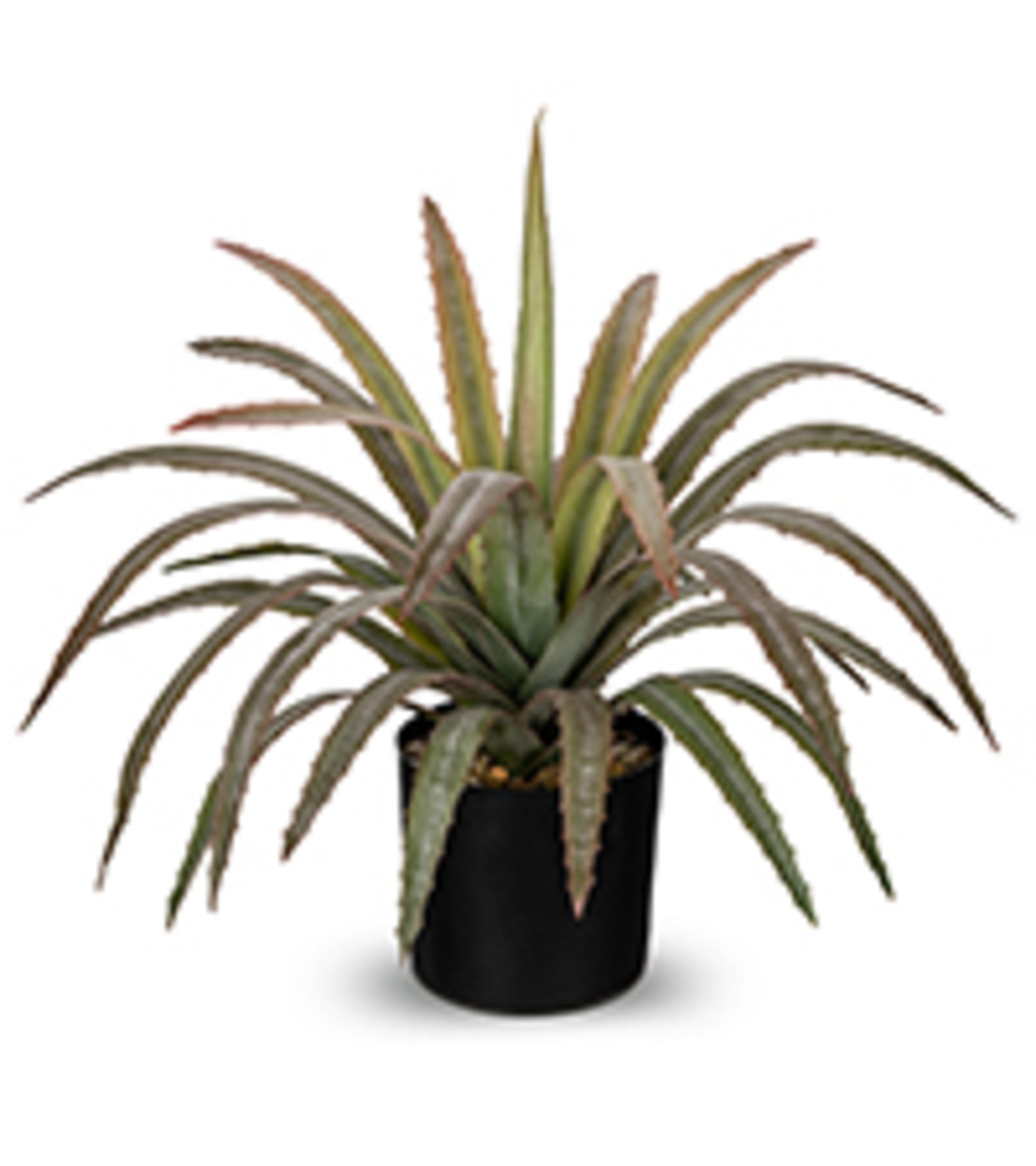 17.3 Inch Large Artificial Agave Plant, Faux Yucca Potted Succulent for Indoor Outdoor Decor detail 10