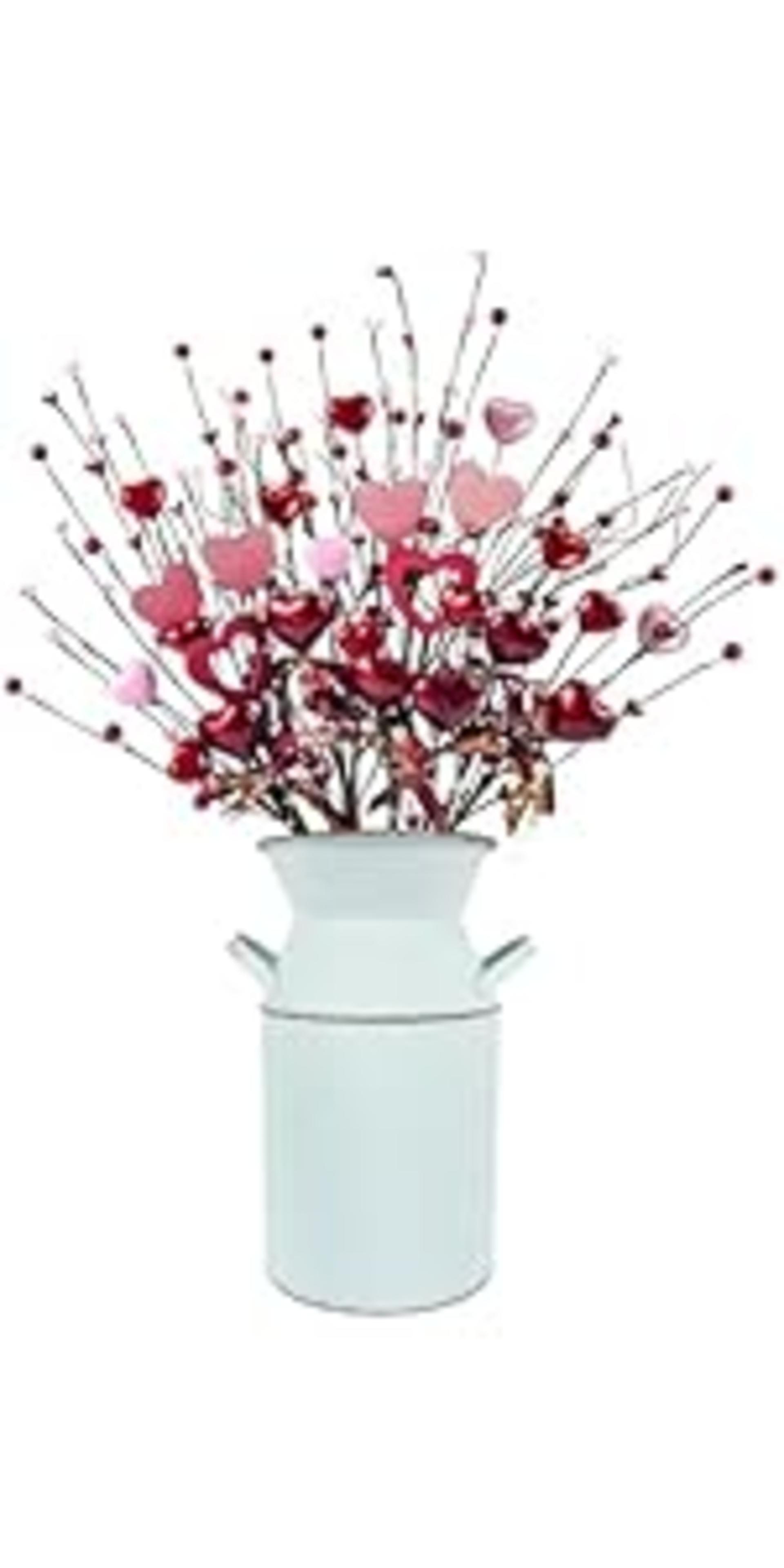 28 Bundles UV Resistant Artificial Outdoor Plants, Deep Red Faux Grass Shrubs for Garden Decor detail 13