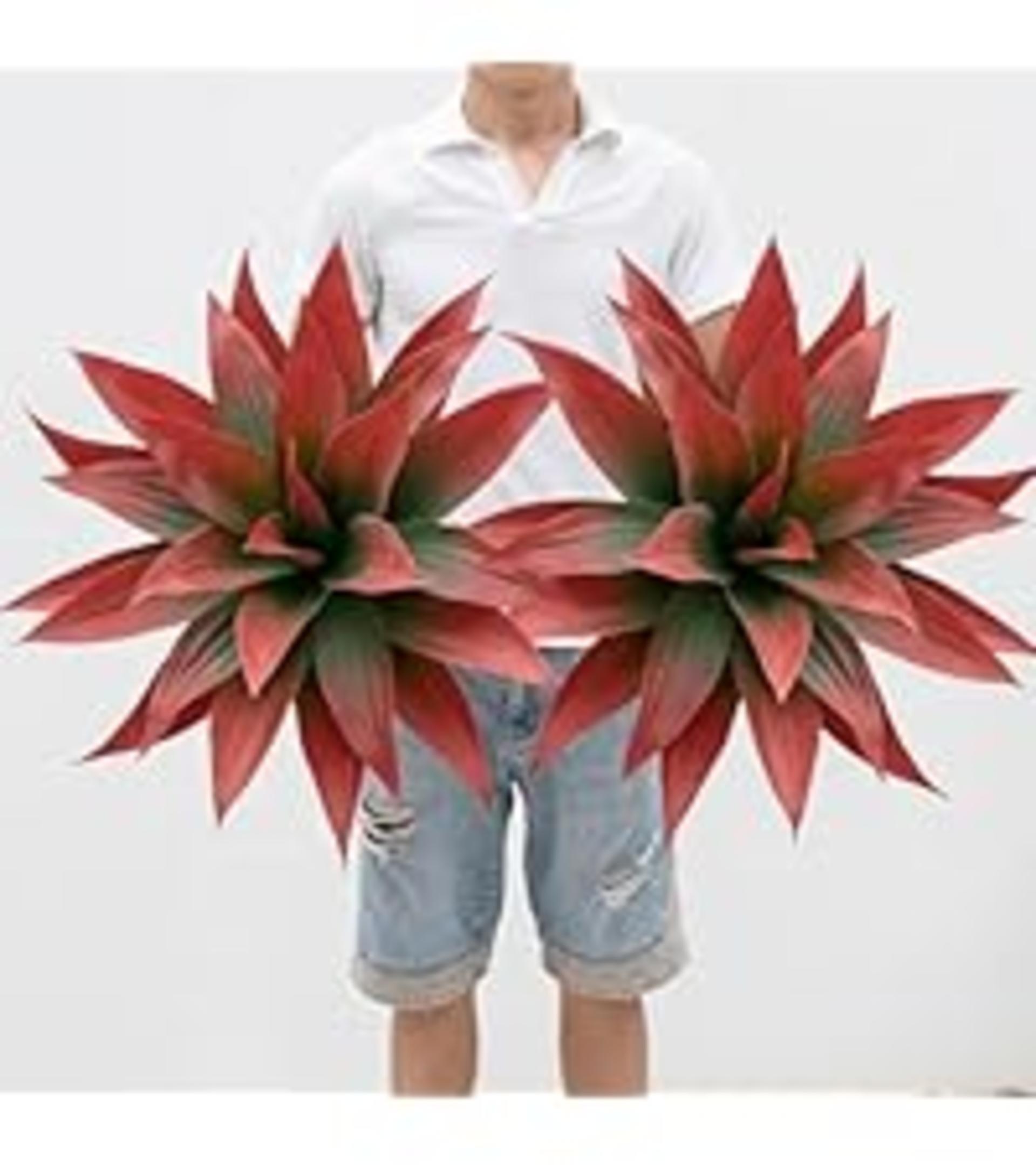 2-Pack Artificial Agave Plants, 22" UV Resistant Faux Succulents for Indoor Outdoor Decor detail 8