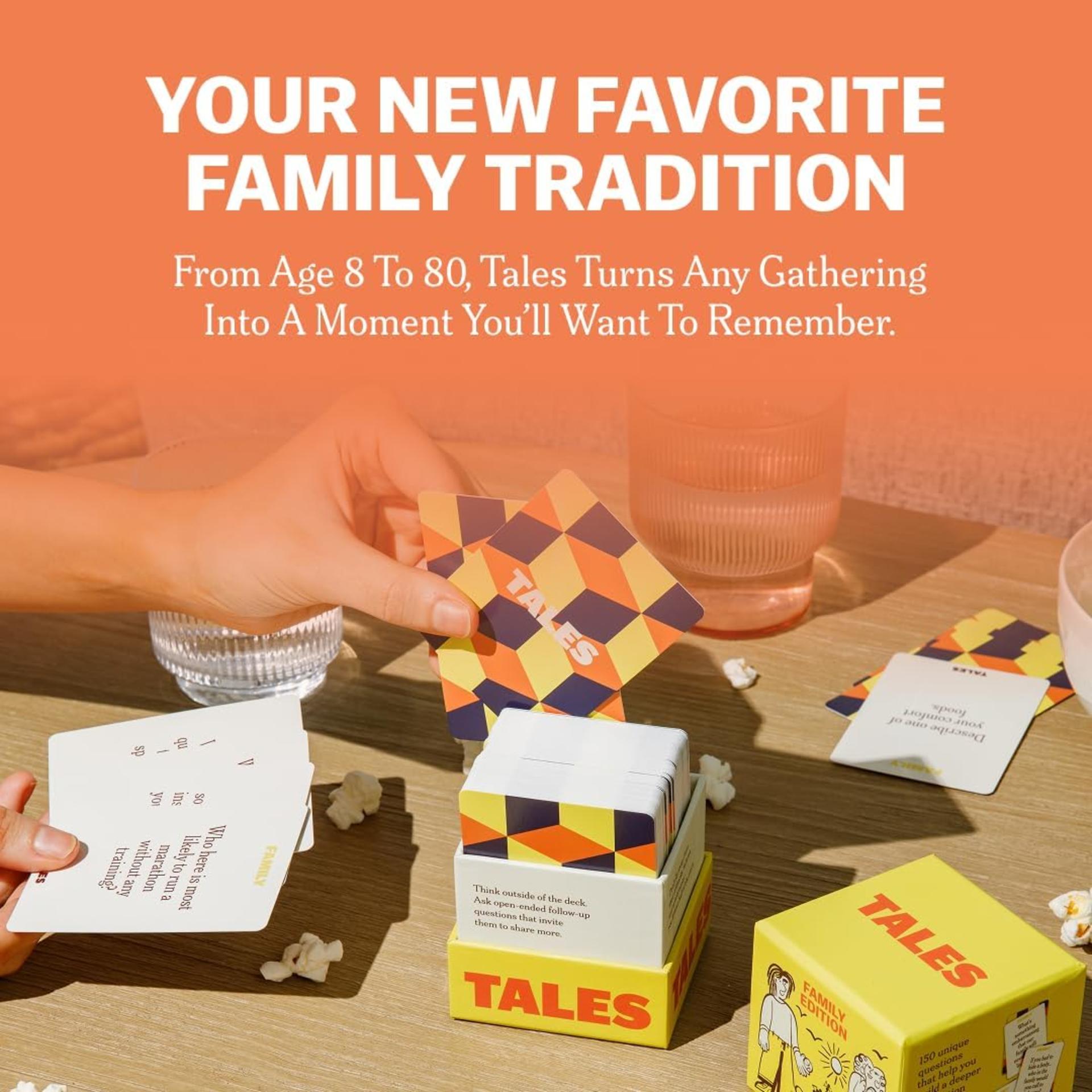 150 Conversation Starter Cards for Family Game Night, Meaningful Prompts for All Generations - 6