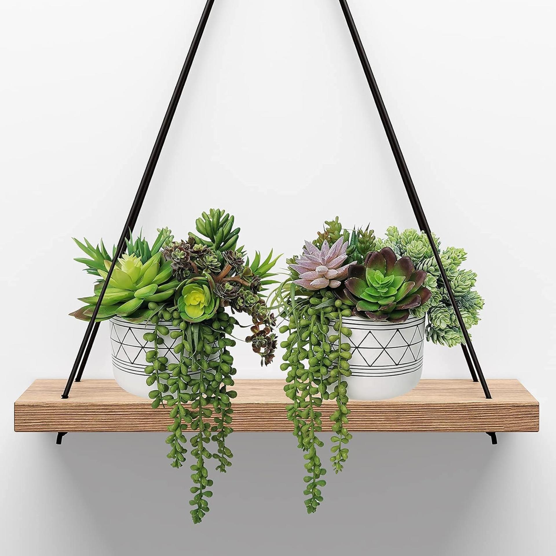 19 Pcs Assorted Artificial Succulents Unpotted Faux Small Green Hanging Plants for DIY Home Decor - 8