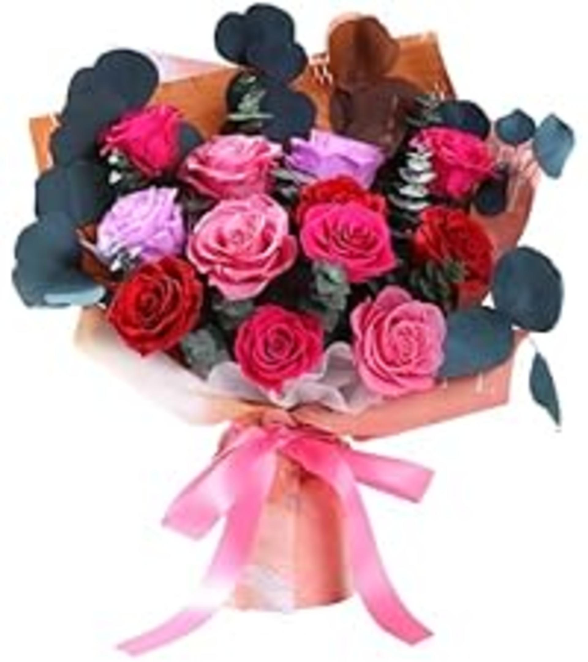 Preserved Purple Rose Bouquet, Real Flowers That Last 1-3 Years, Birthday Gifts for Women detail 14
