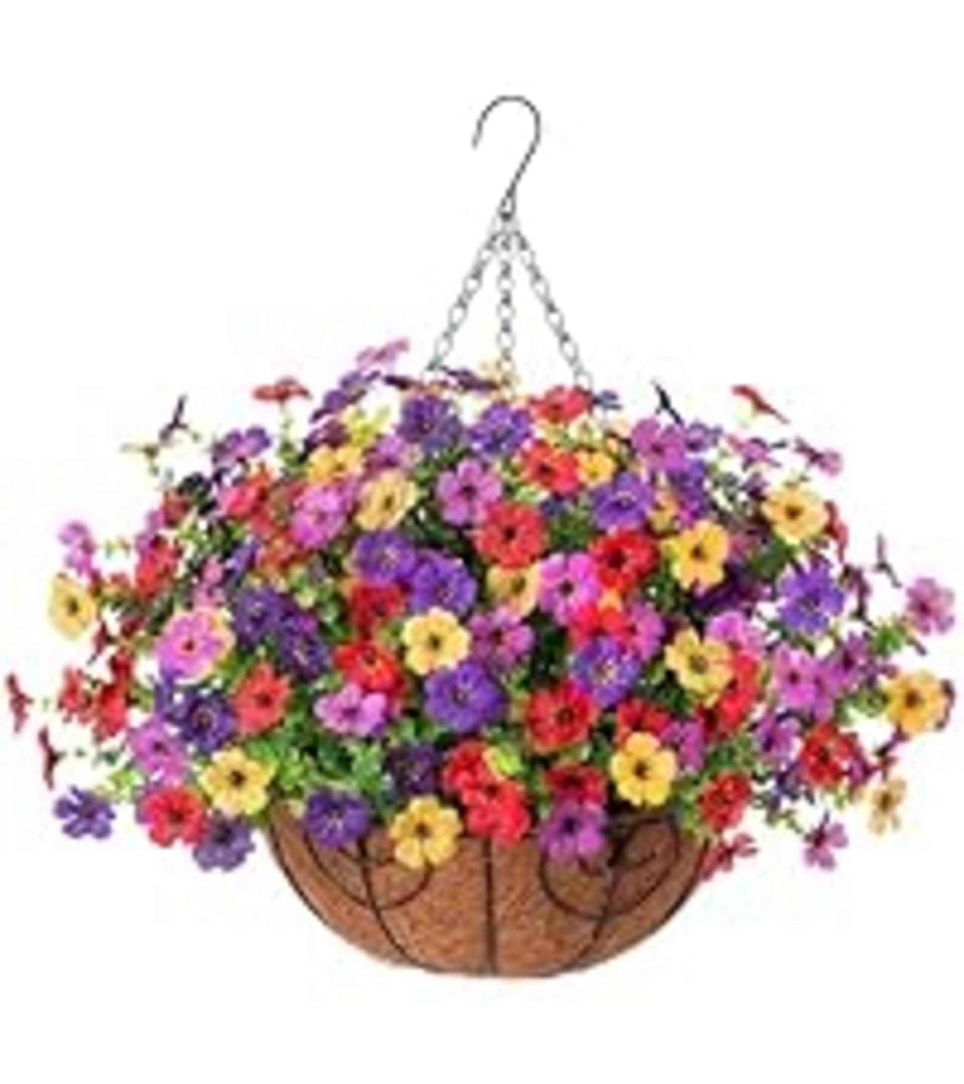 12 Bundles Artificial Daisy Flowers UV Resistant Faux Silk Mums for Outdoor Decor detail 7