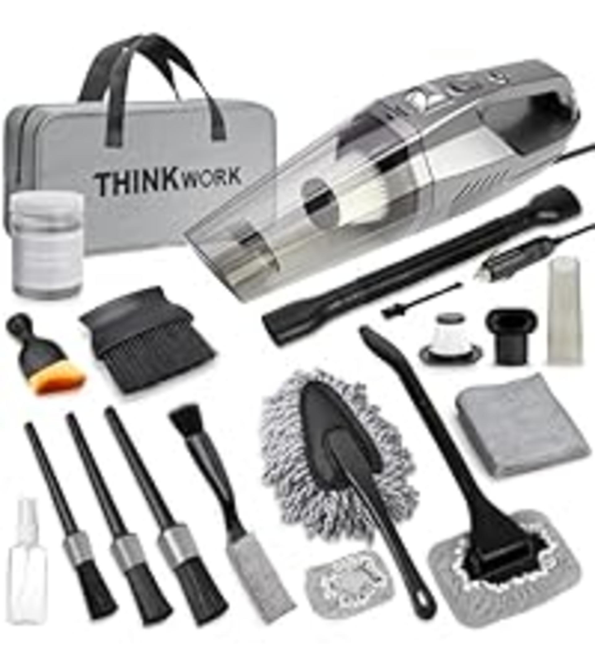 17pcs Pink Car Detailing Cleaning Kit for Women, Professional Auto Wash Set for Cars, SUVs & Trucks detail 6