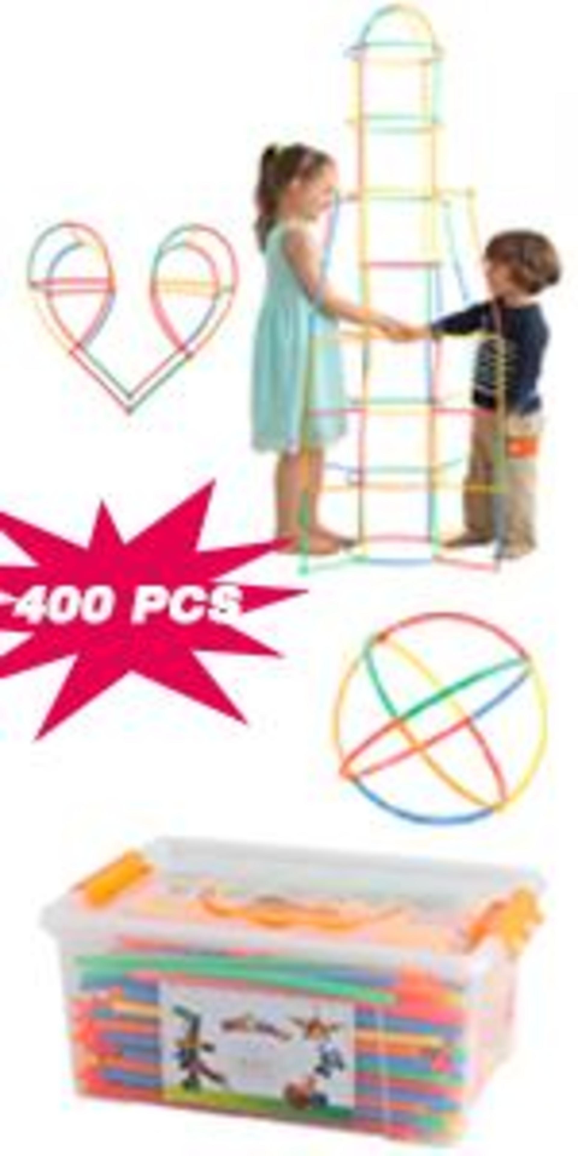 STEM Learning Toy Tubular Pipes & Spouts 64 Piece Building Set for Kids Ages 3+ detail 7