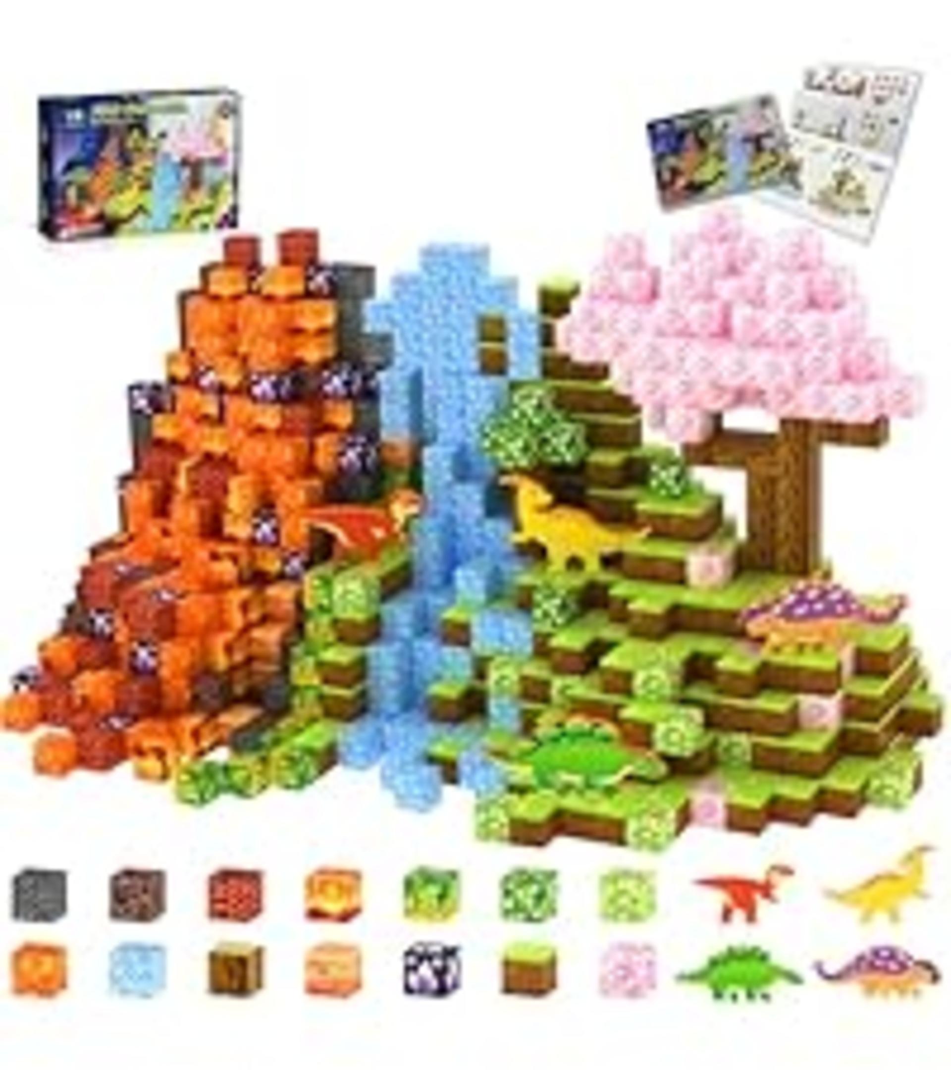 66 Piece Translucent Magnetic Building Blocks - STEM Educational Toys for Kids Ages 3-8 detail 8